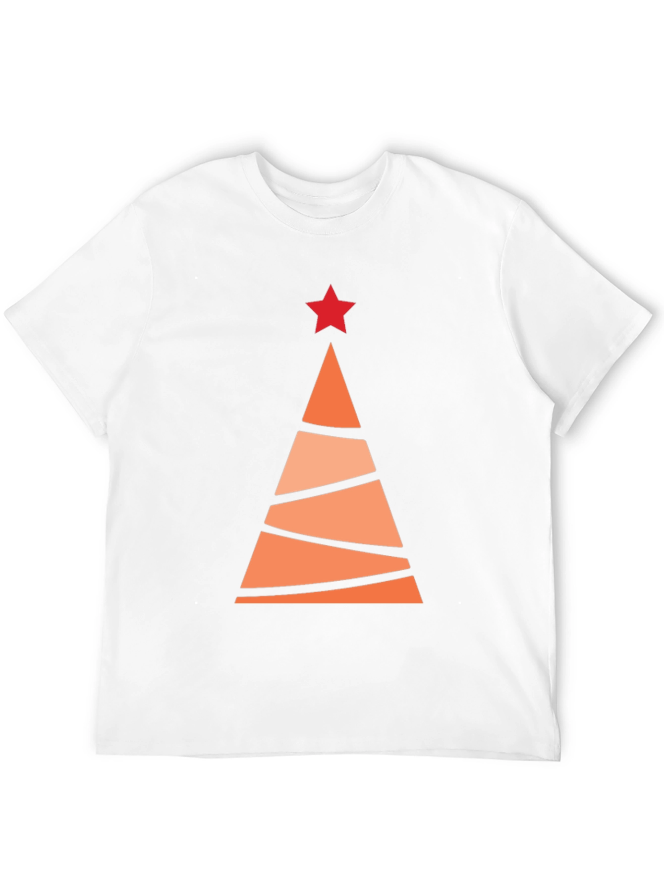 Abstract Holiday Tree Graphic Tee
