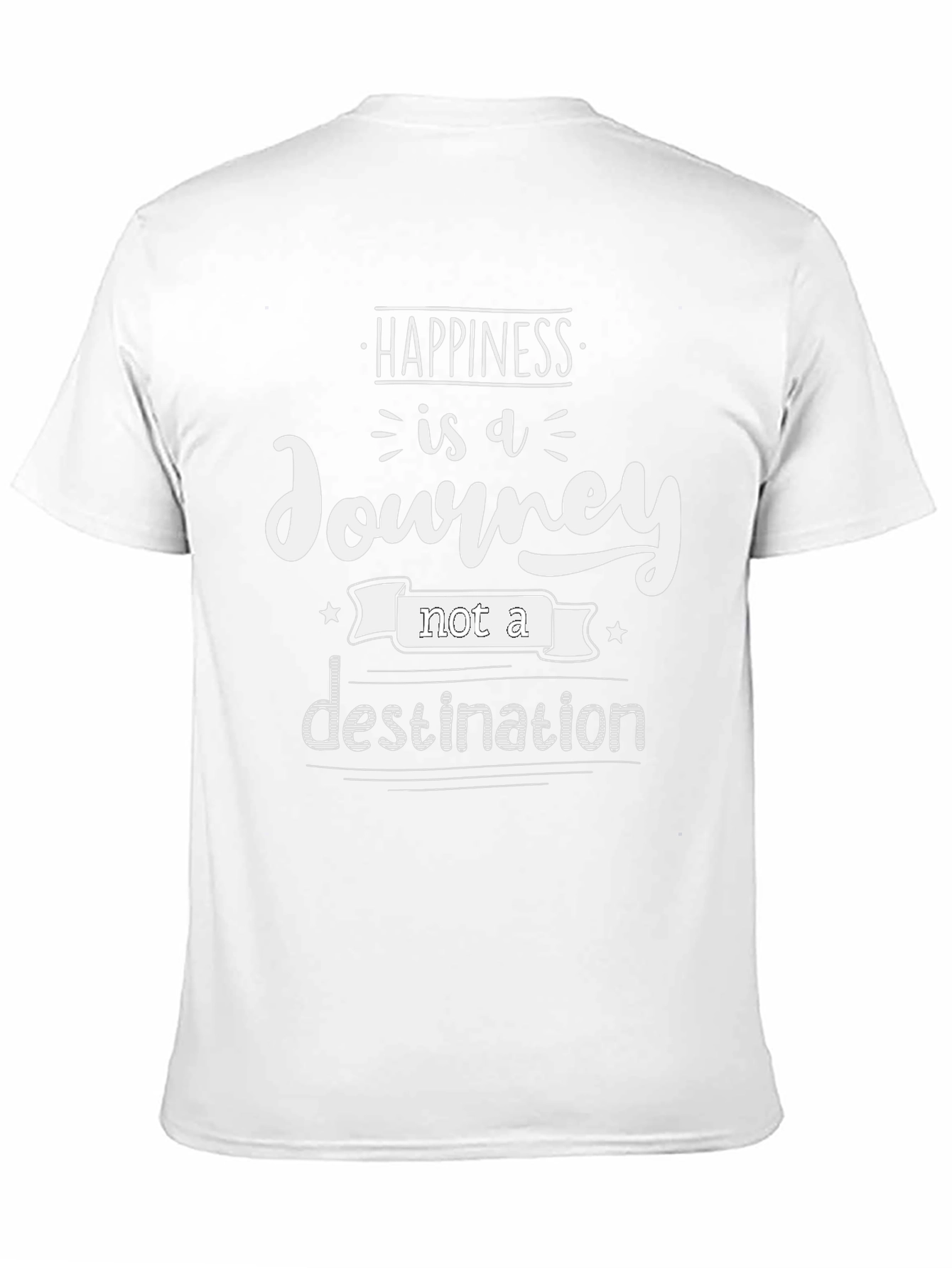 Happiness is a Journey Graphic Tee