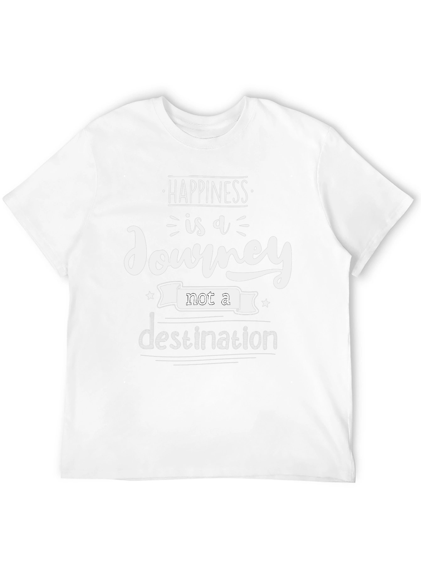 Happiness is a Journey Graphic Tee