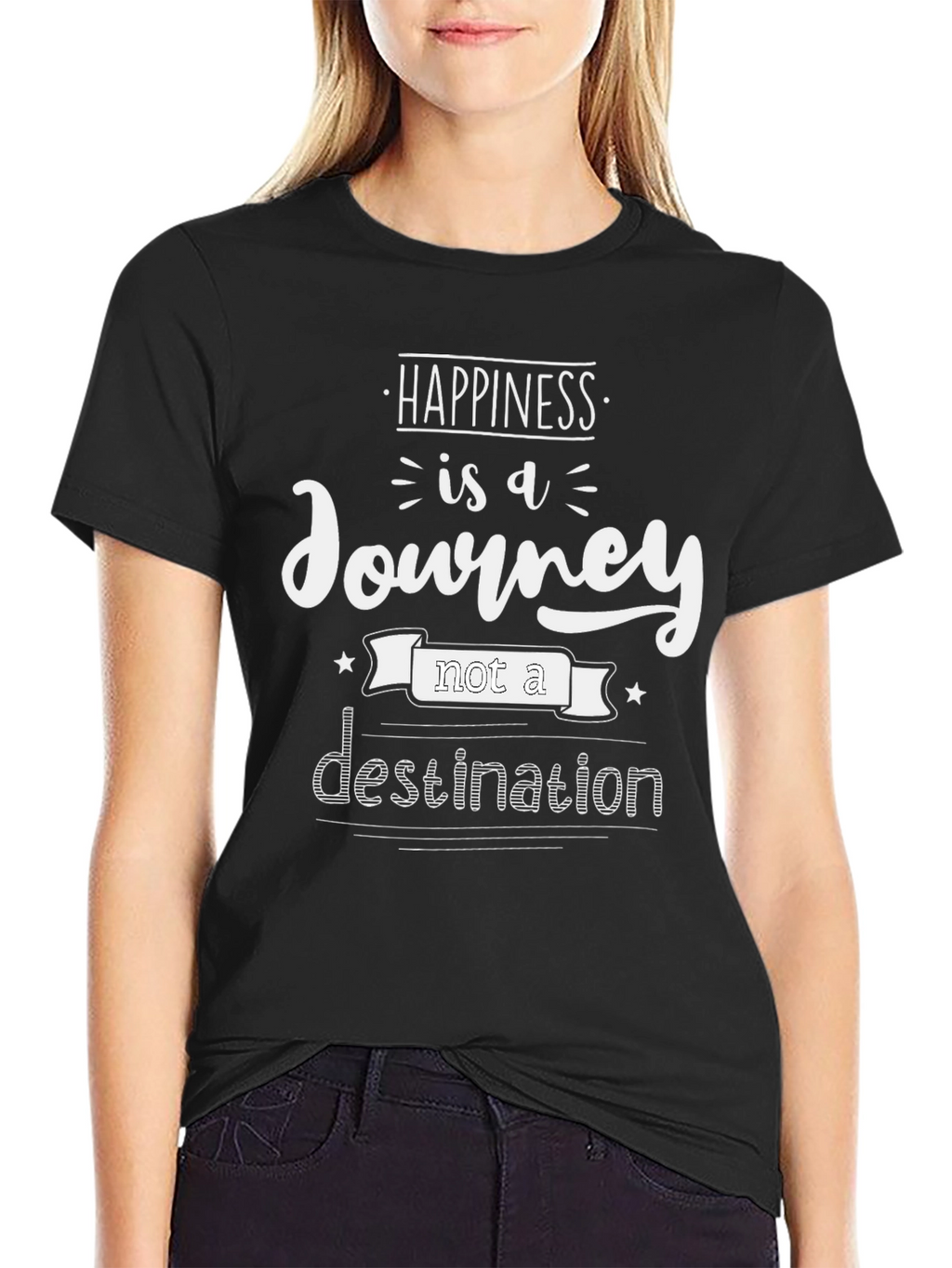 Happiness is a Journey Graphic Tee