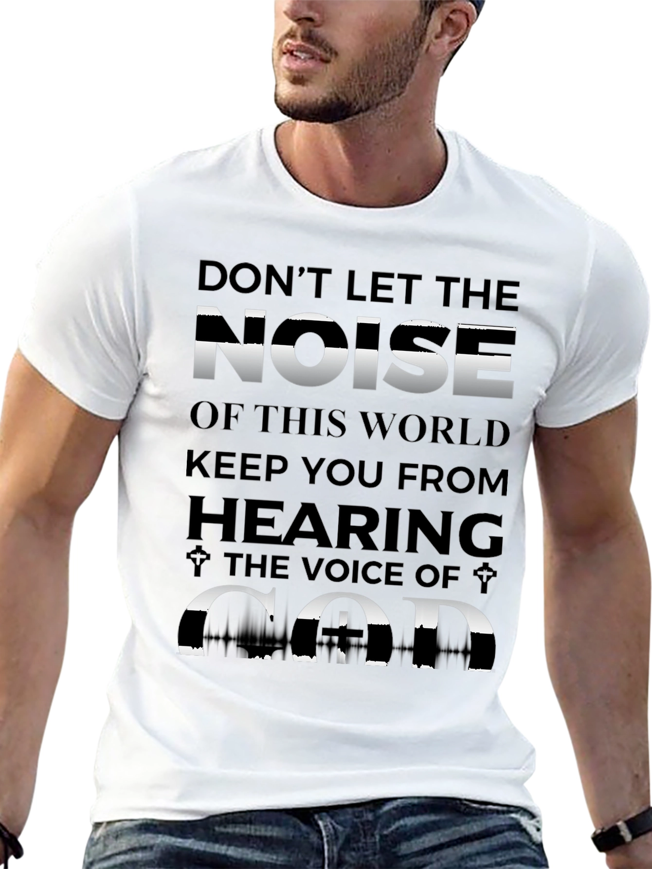 Dont Let Noise T-Shirt - Inspirational Graphic Tee