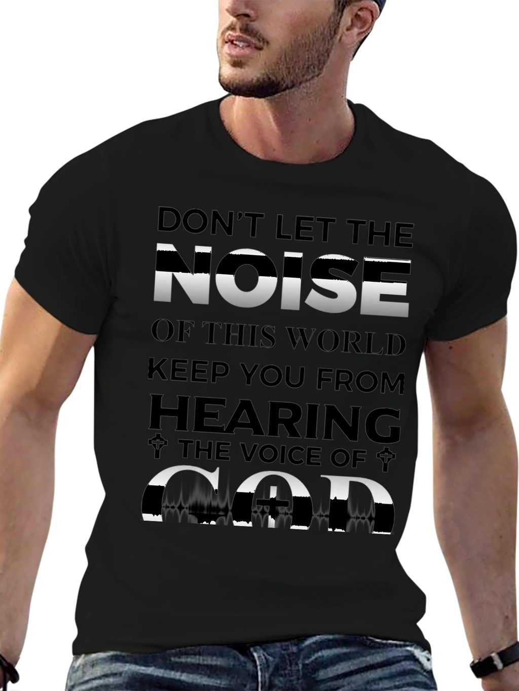 Dont Let Noise T-Shirt - Inspirational Graphic Tee