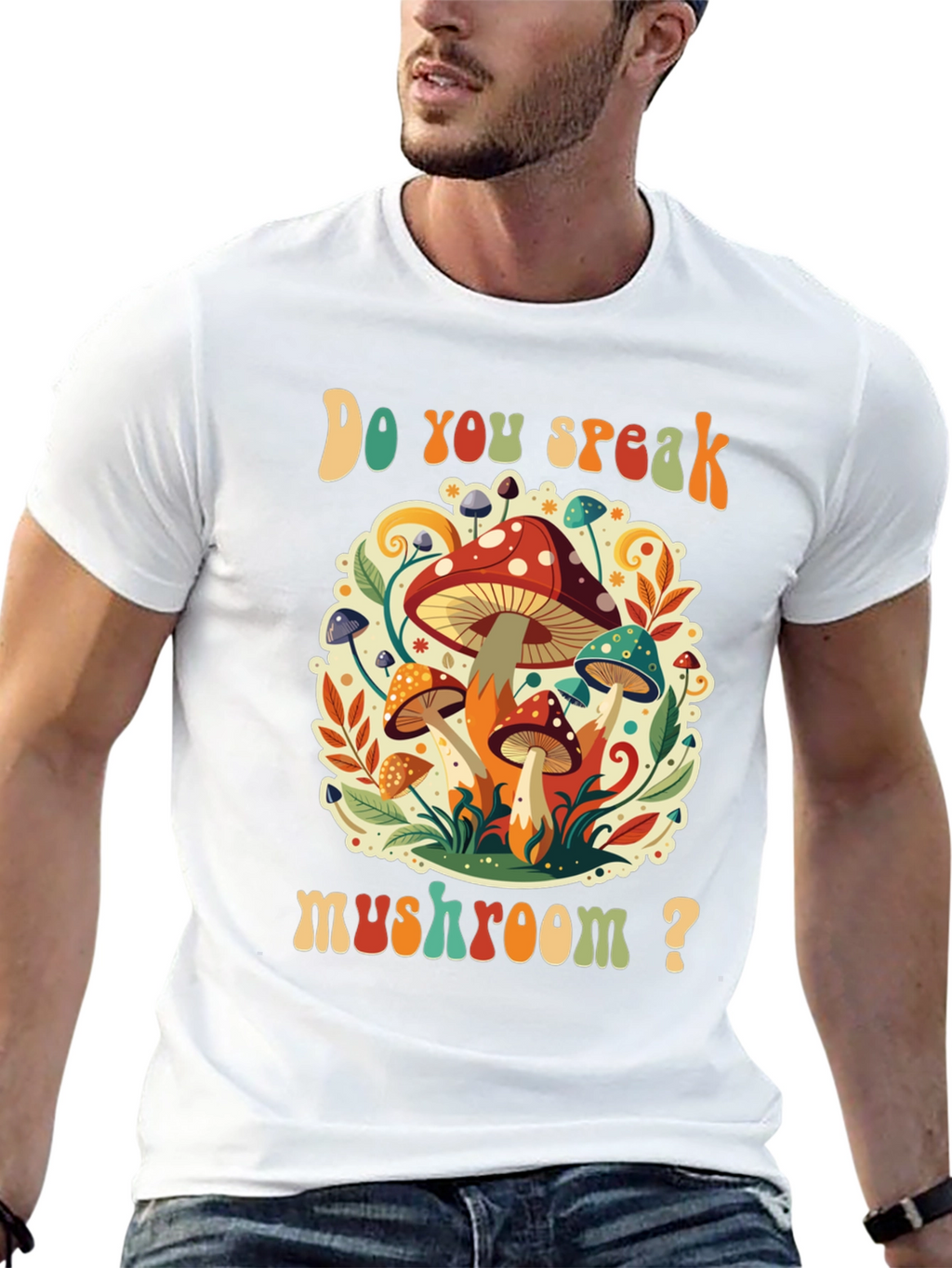 Do You Speak Mushroom? Graphic Tee