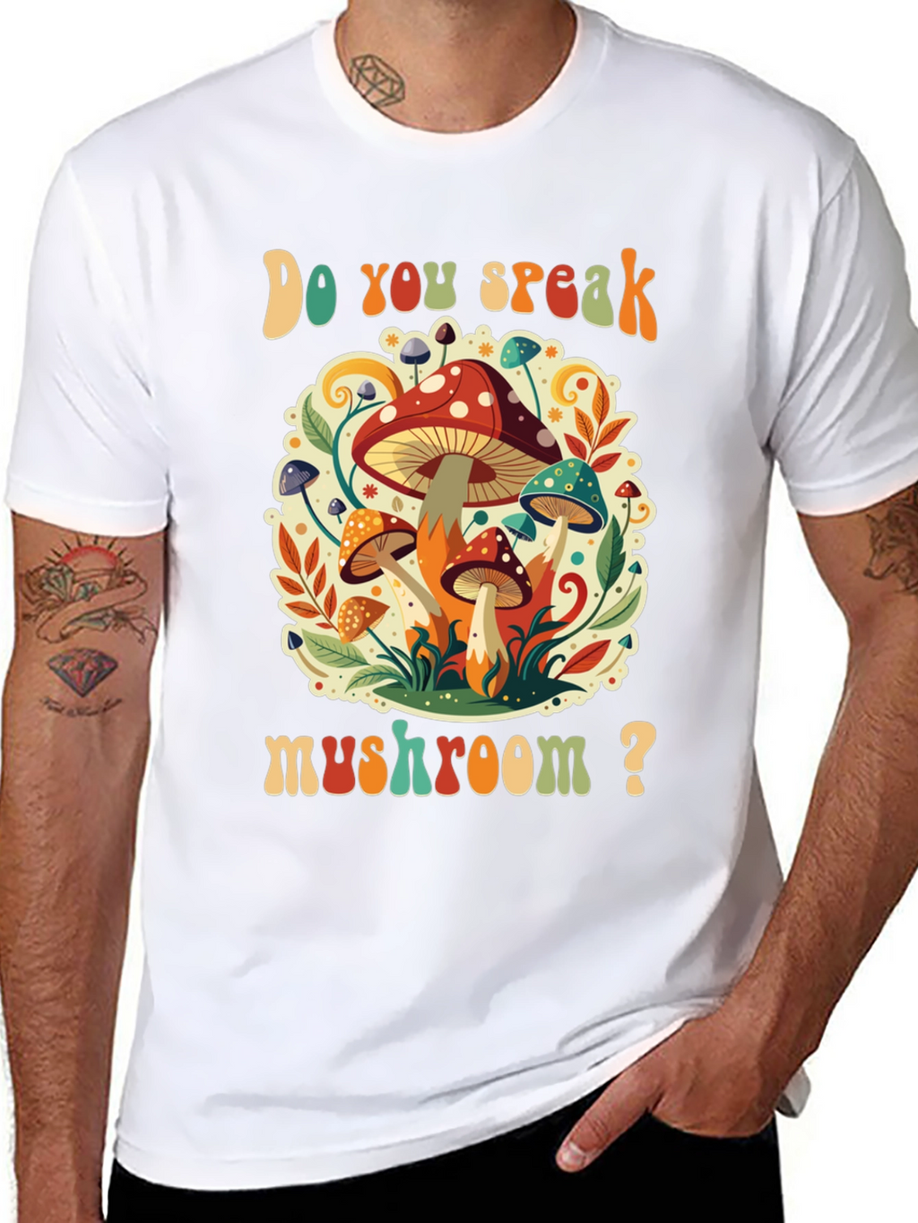 Do You Speak Mushroom? Graphic Tee