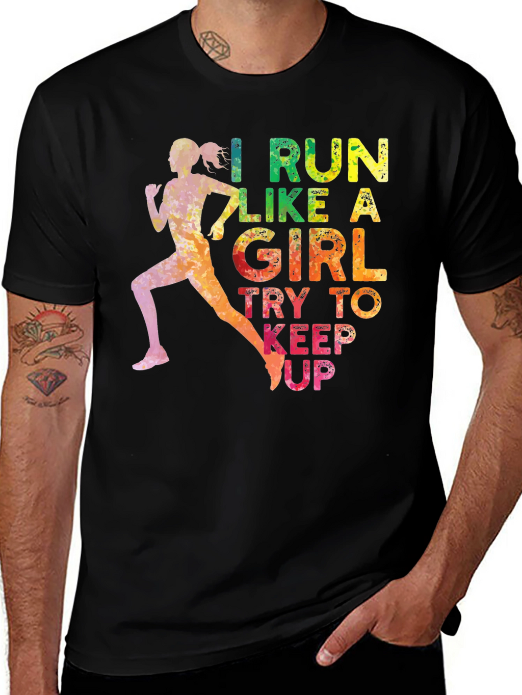 I Run Like a Girl T-Shirt