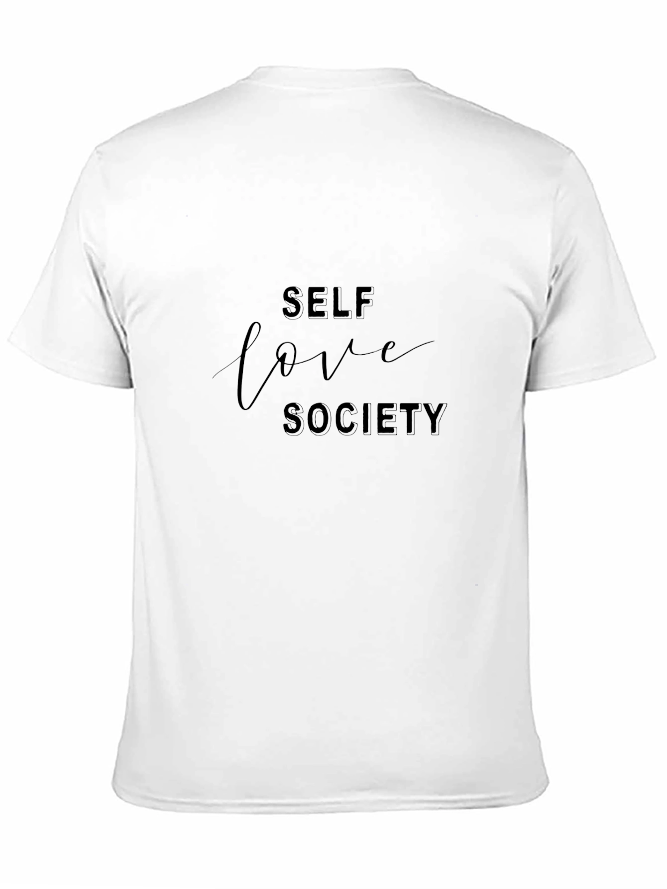 Self Love Society Black Graphic T-Shirt