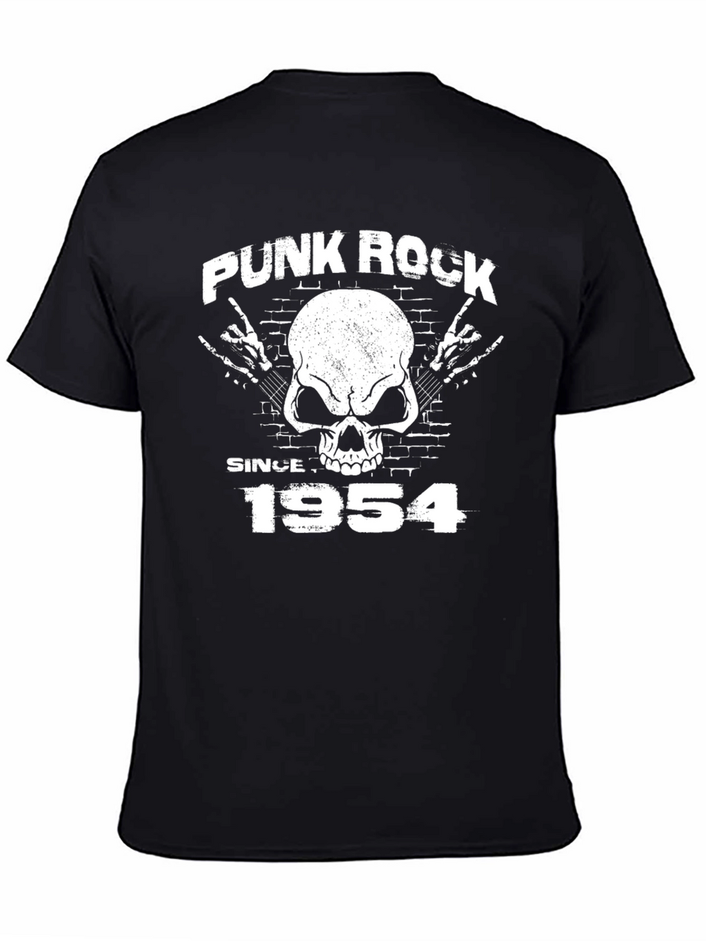 Punk Rock Since 1954 Black Graphic Tee