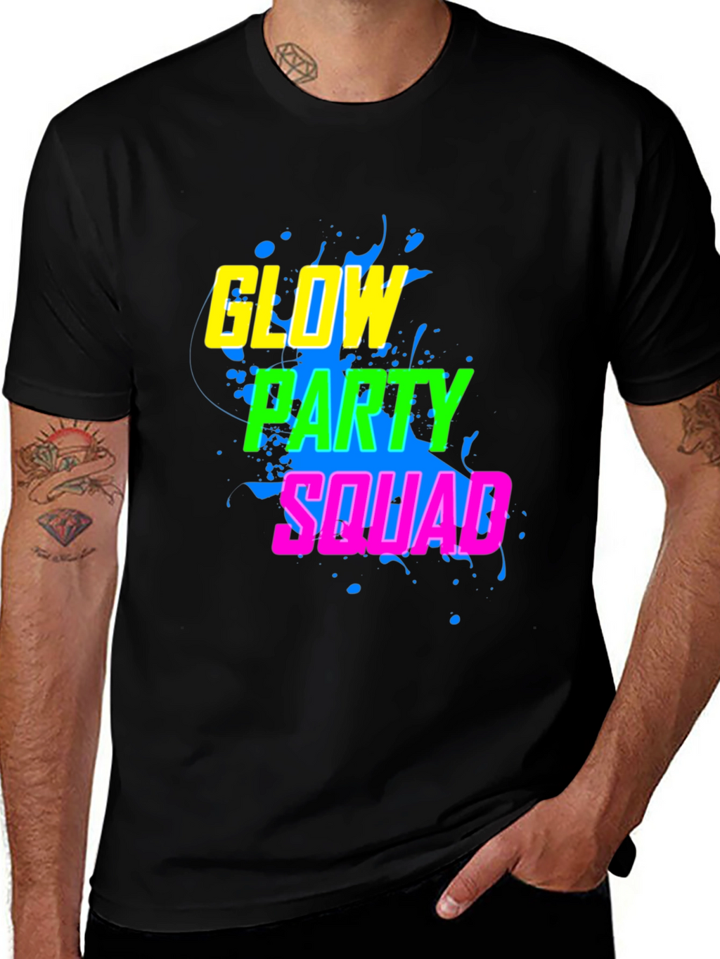 Glow Party Squad T-Shirt