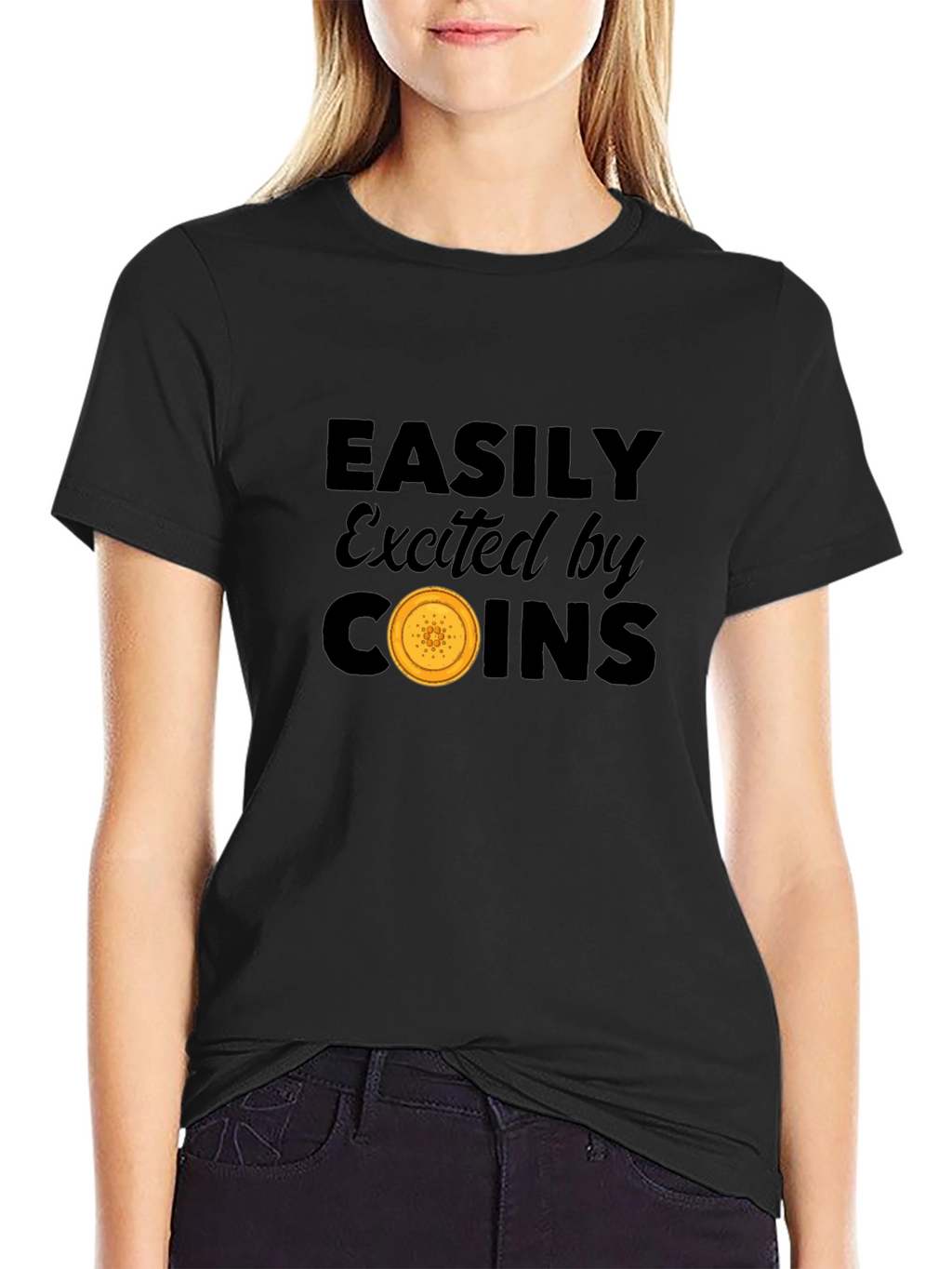 Easily Excited by Coins T-Shirt