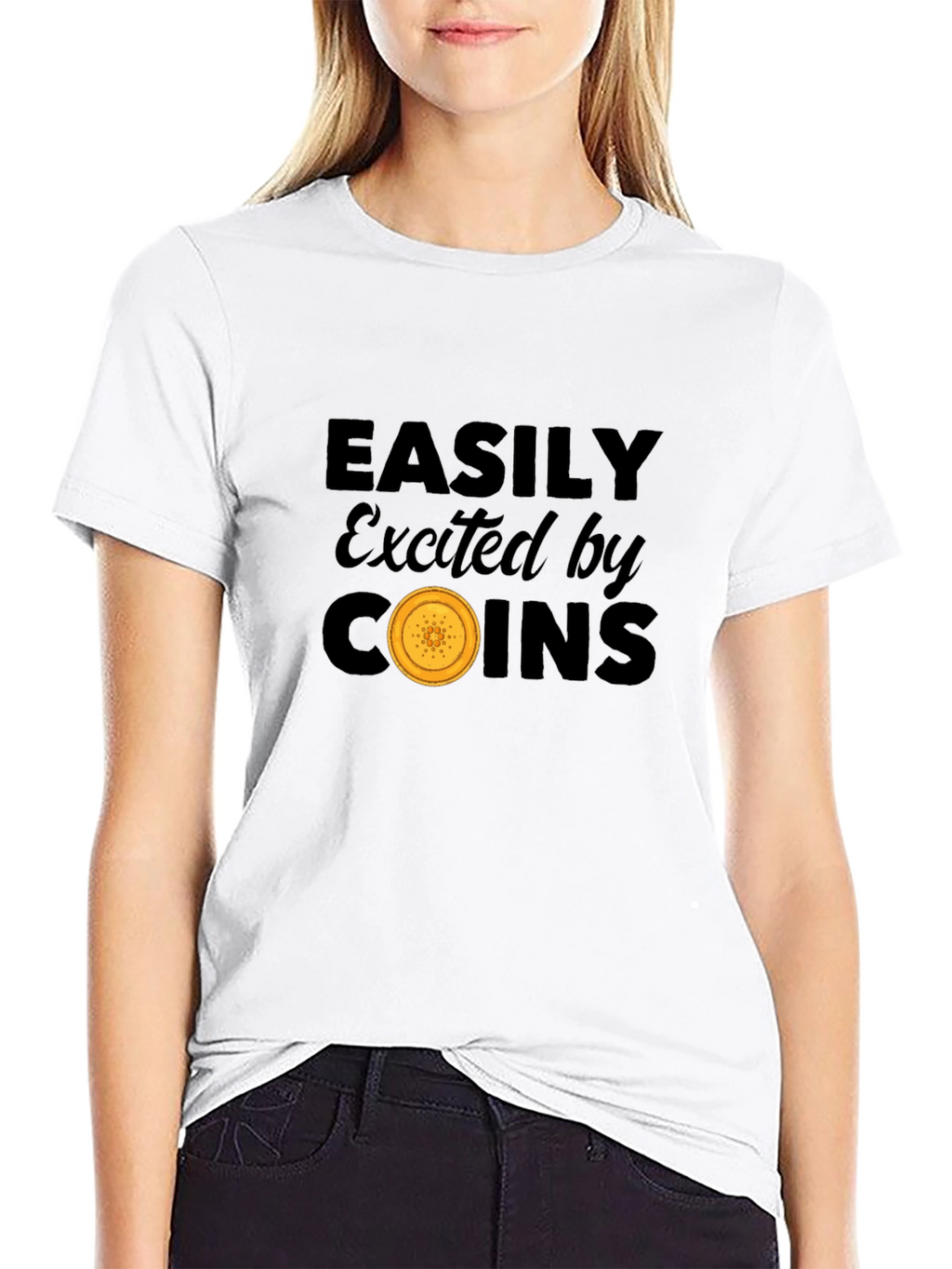 Easily Excited by Coins T-Shirt