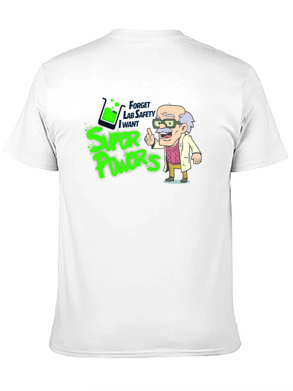Super Powers Cartoon Graphic T-Shirt