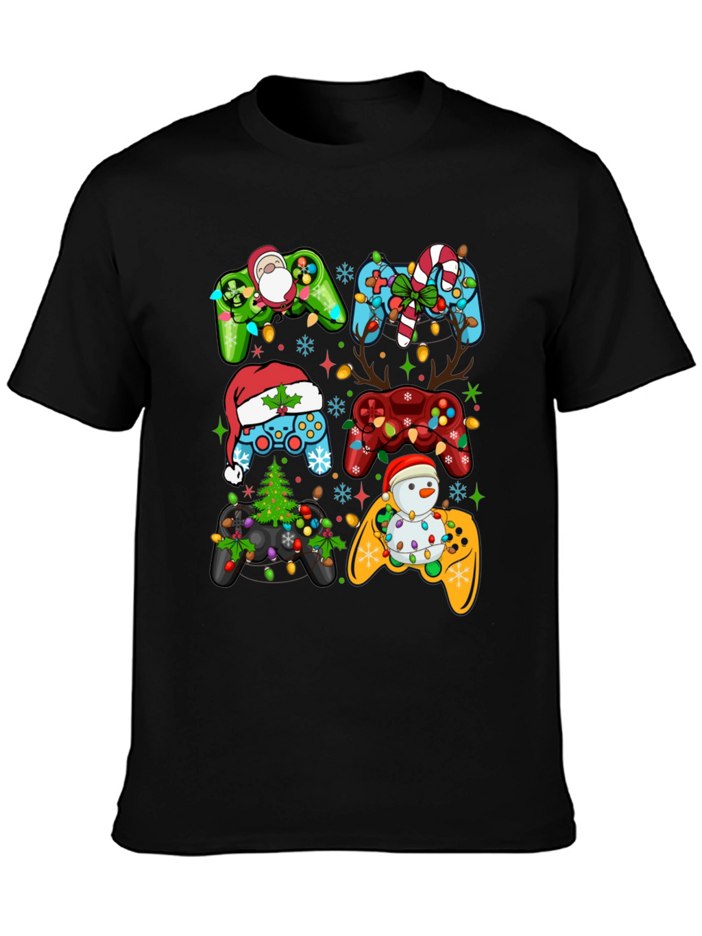 Christmas Gaming T-Shirt - Holiday Gamer Tee