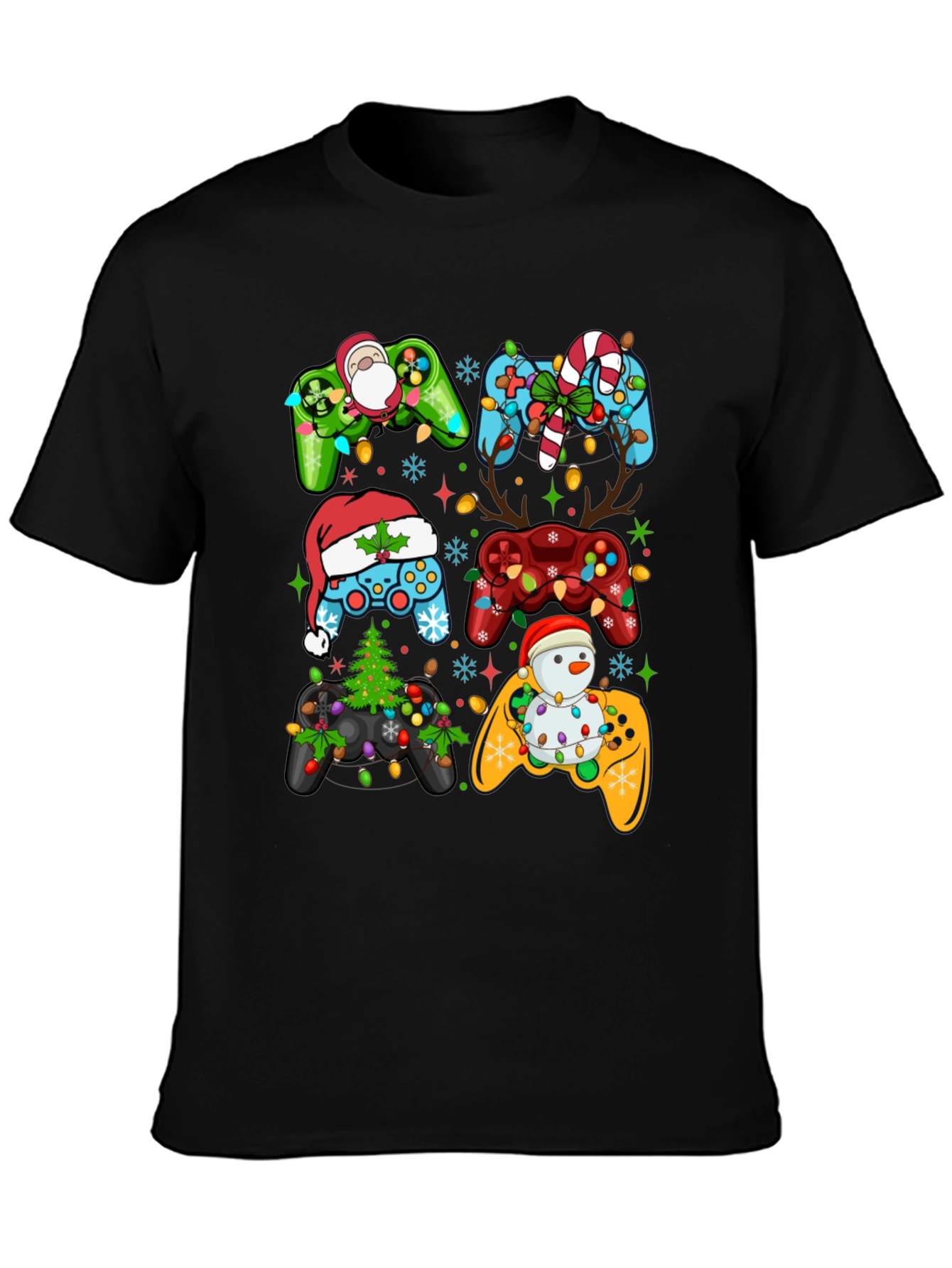 Christmas Gaming T-Shirt - Holiday Gamer Tee