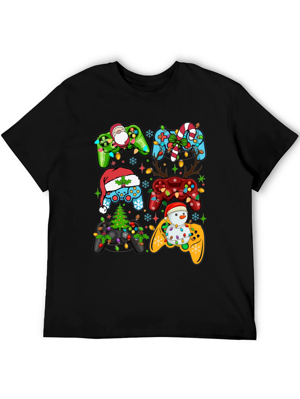 Christmas Gaming T-Shirt - Holiday Gamer Tee