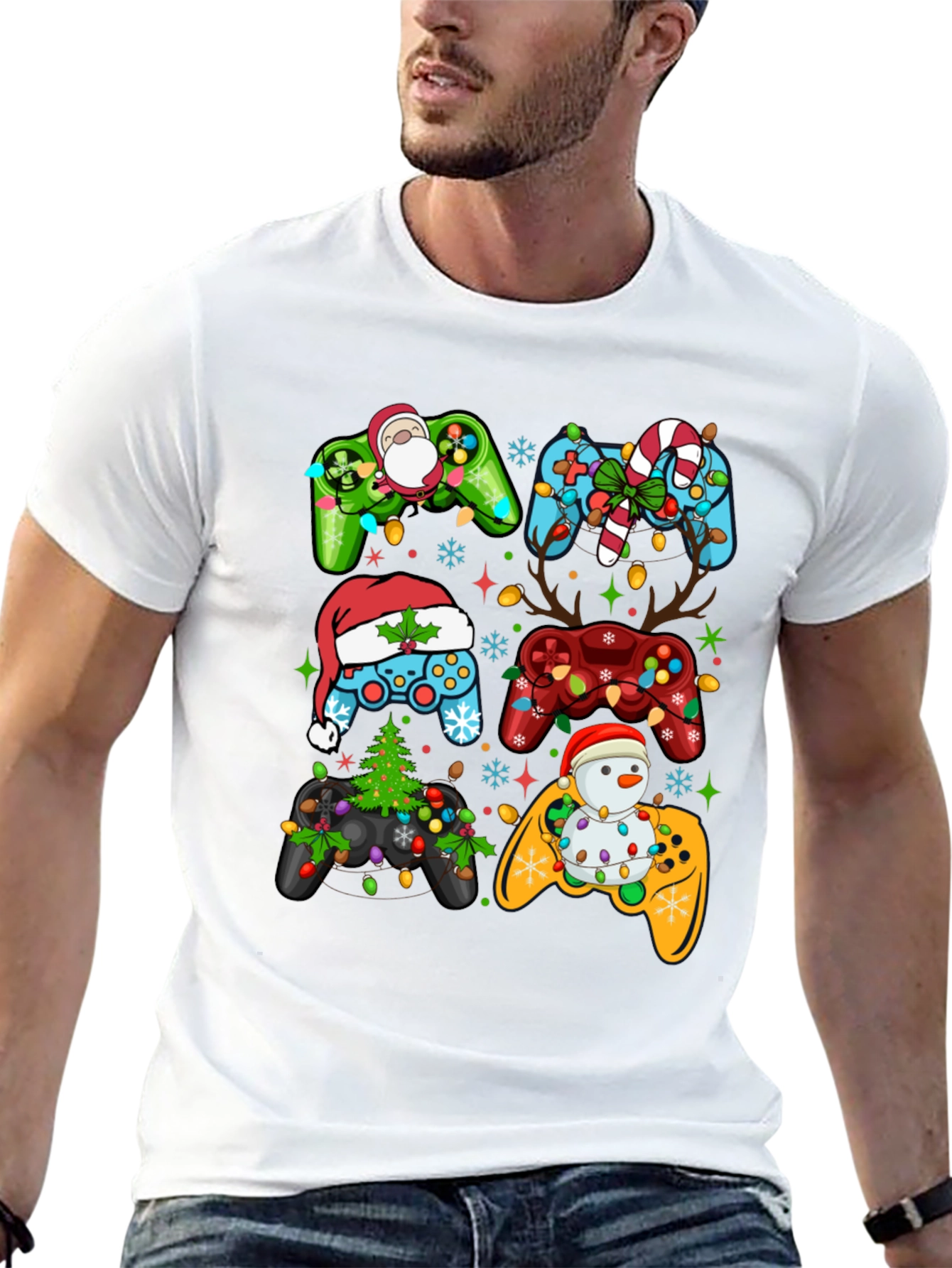 Christmas Gaming T-Shirt - Holiday Gamer Tee