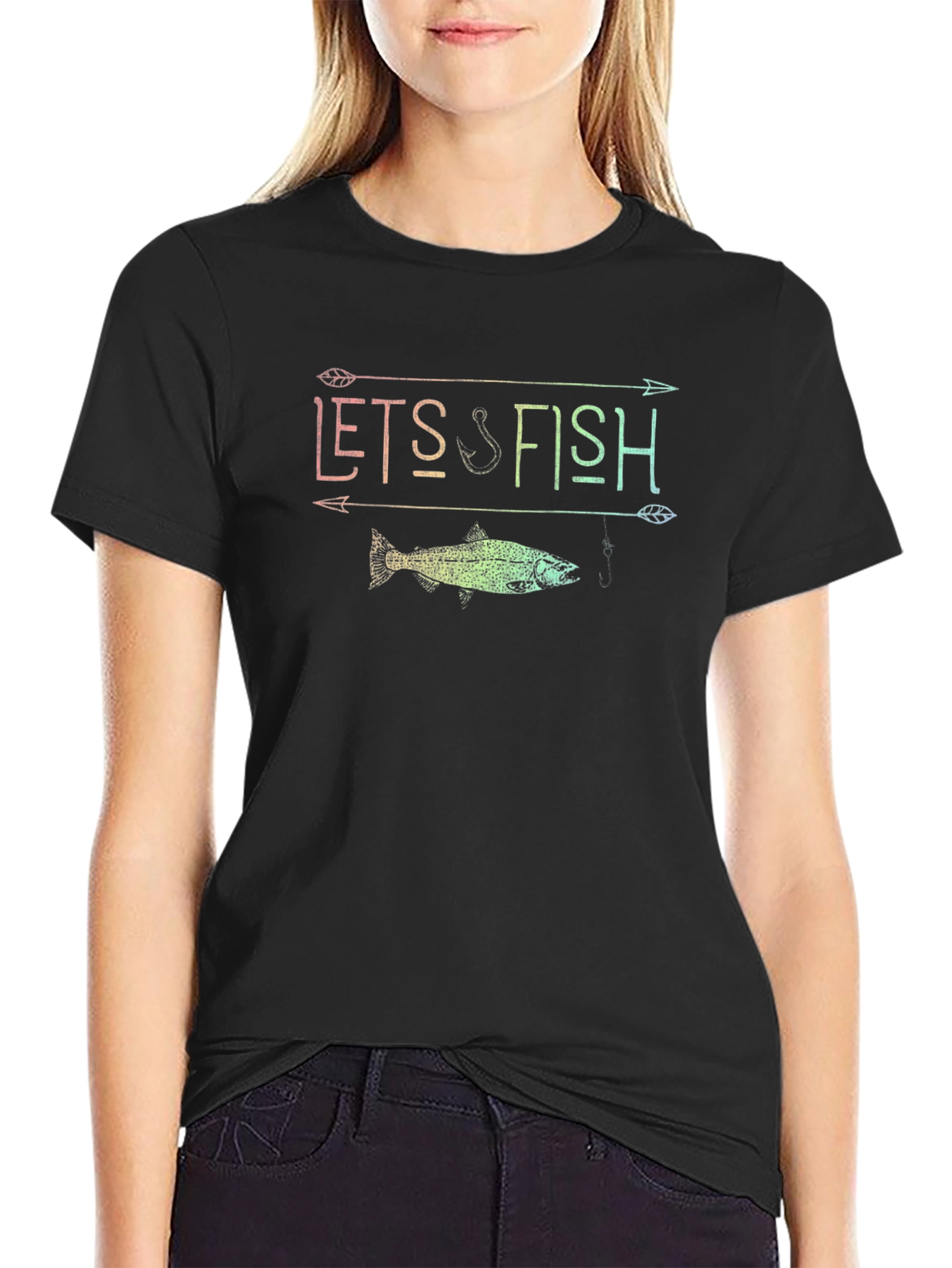 Lets Fish Graphic T-Shirt