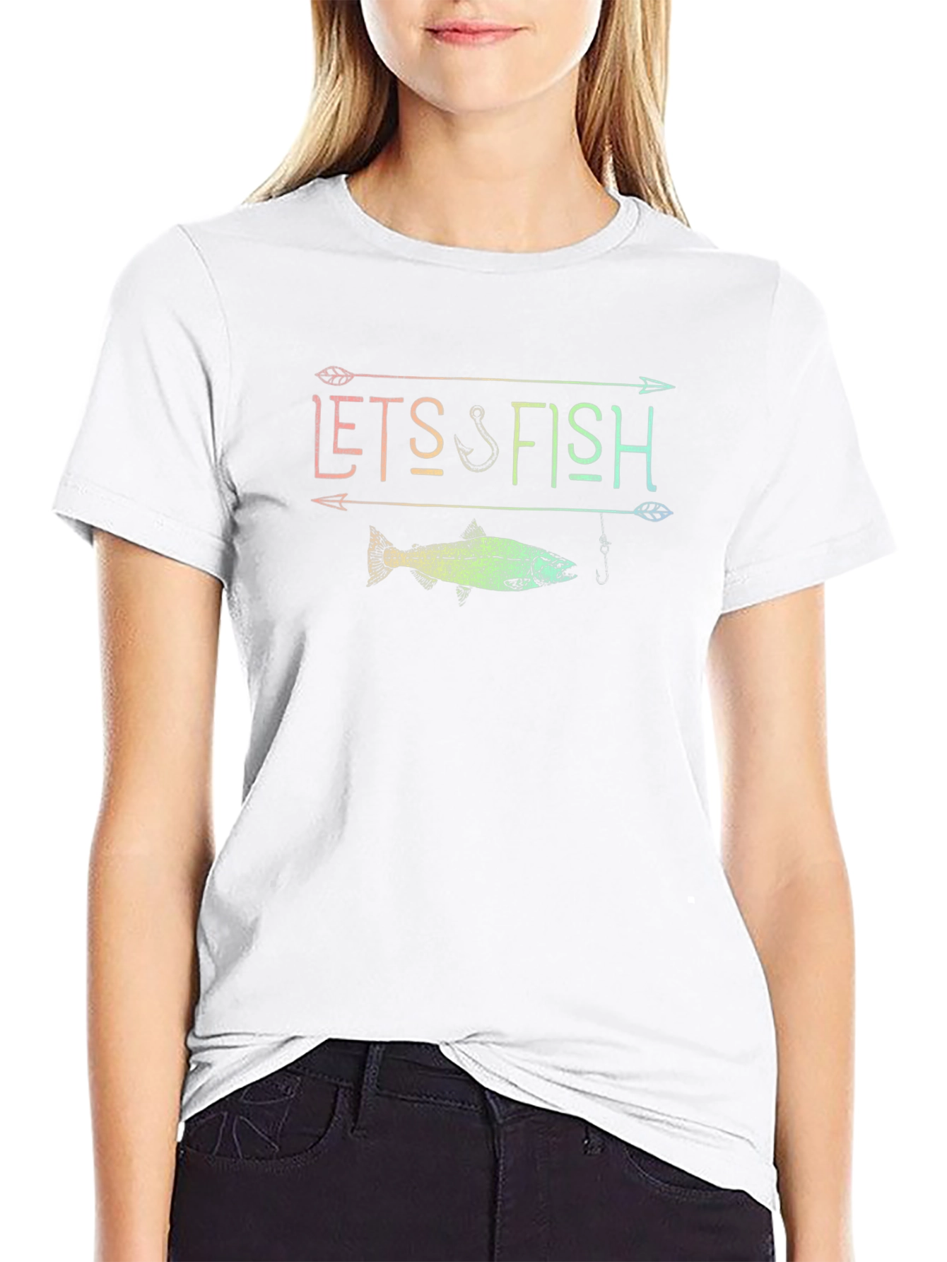 Lets Fish Graphic T-Shirt