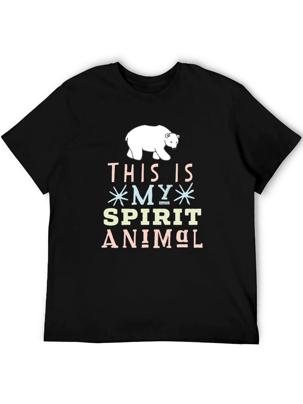 Spirit Animal Bear Graphic T-Shirt
