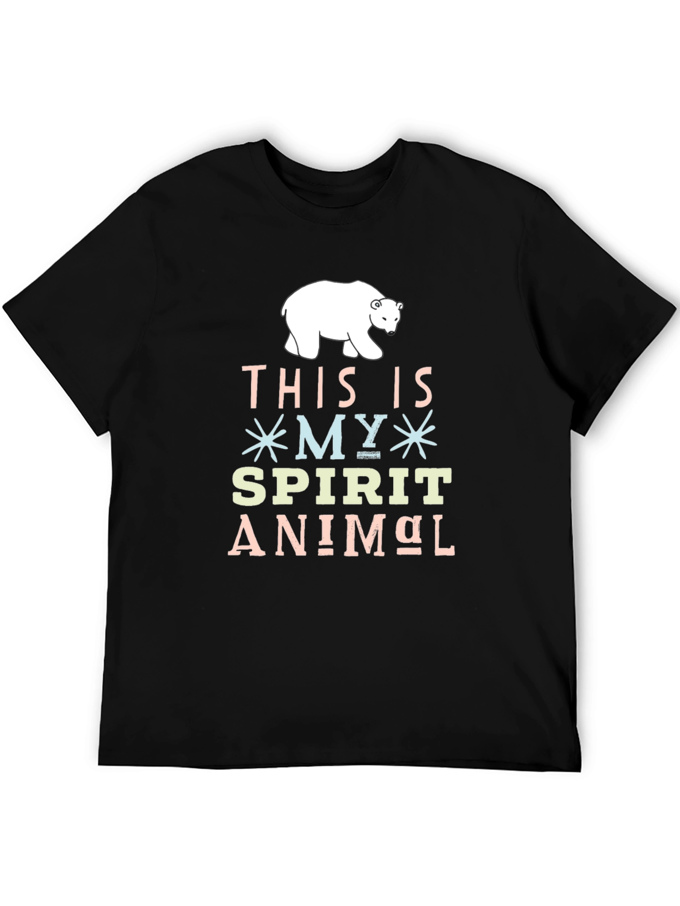 Spirit Animal Bear Graphic T-Shirt