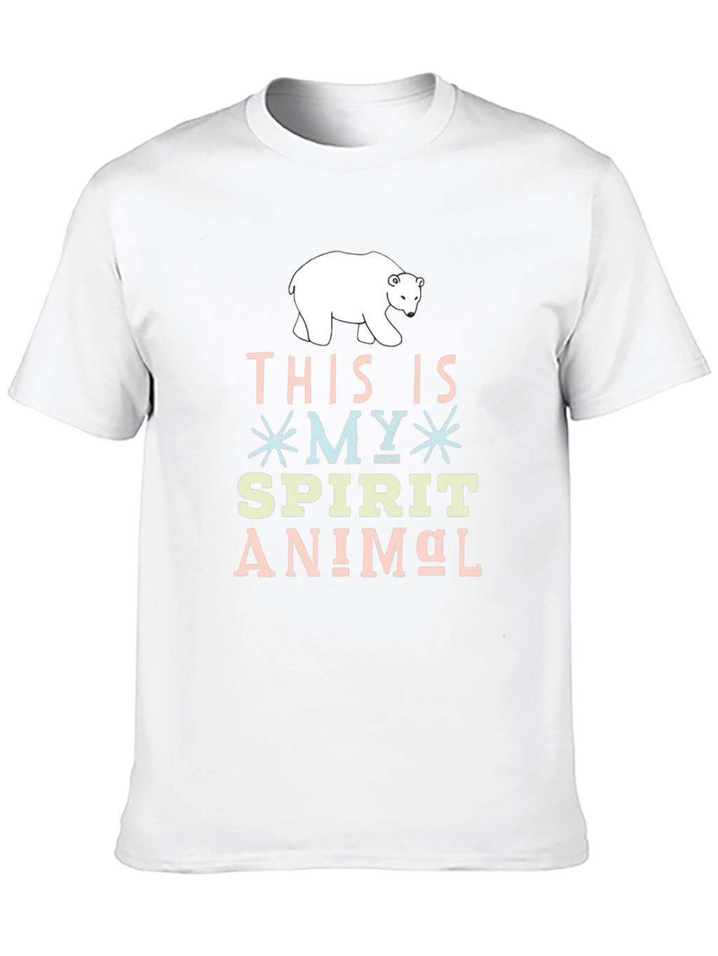 Spirit Animal Bear Graphic T-Shirt