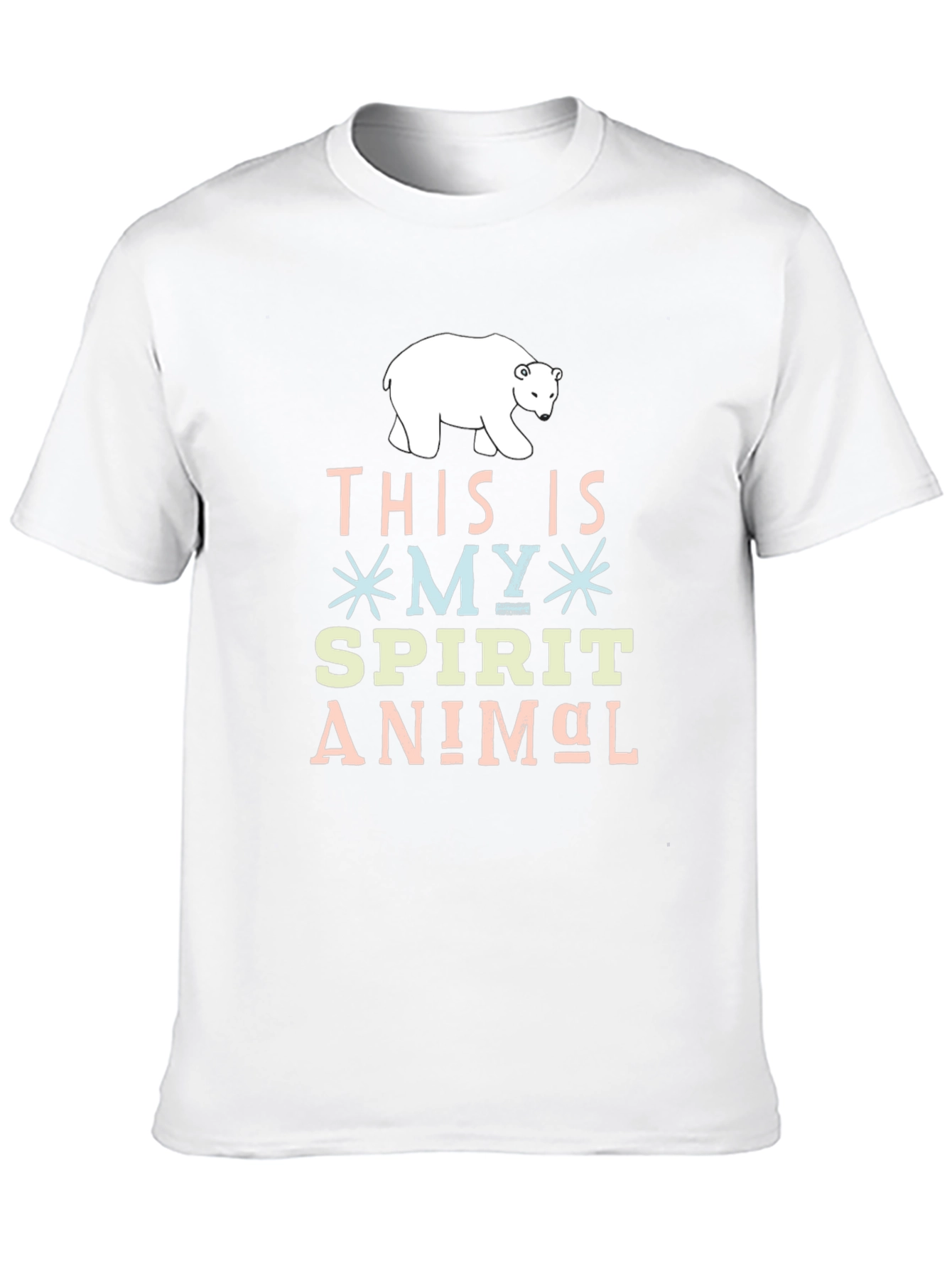 Spirit Animal Bear Graphic T-Shirt