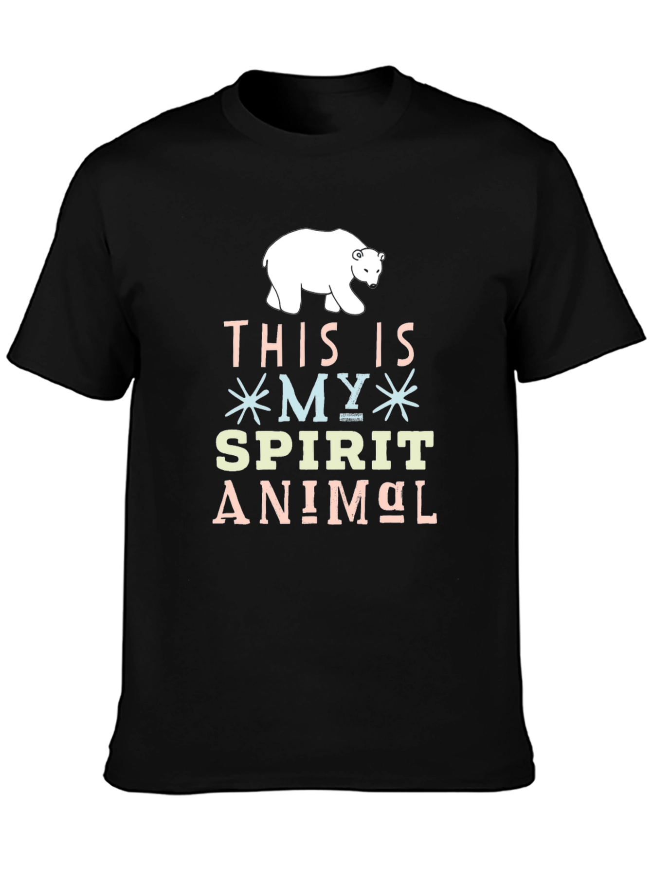 Spirit Animal Bear Graphic T-Shirt