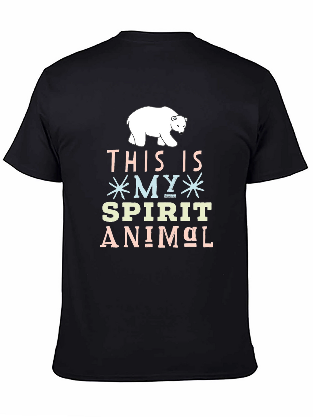 Spirit Animal Bear Graphic T-Shirt