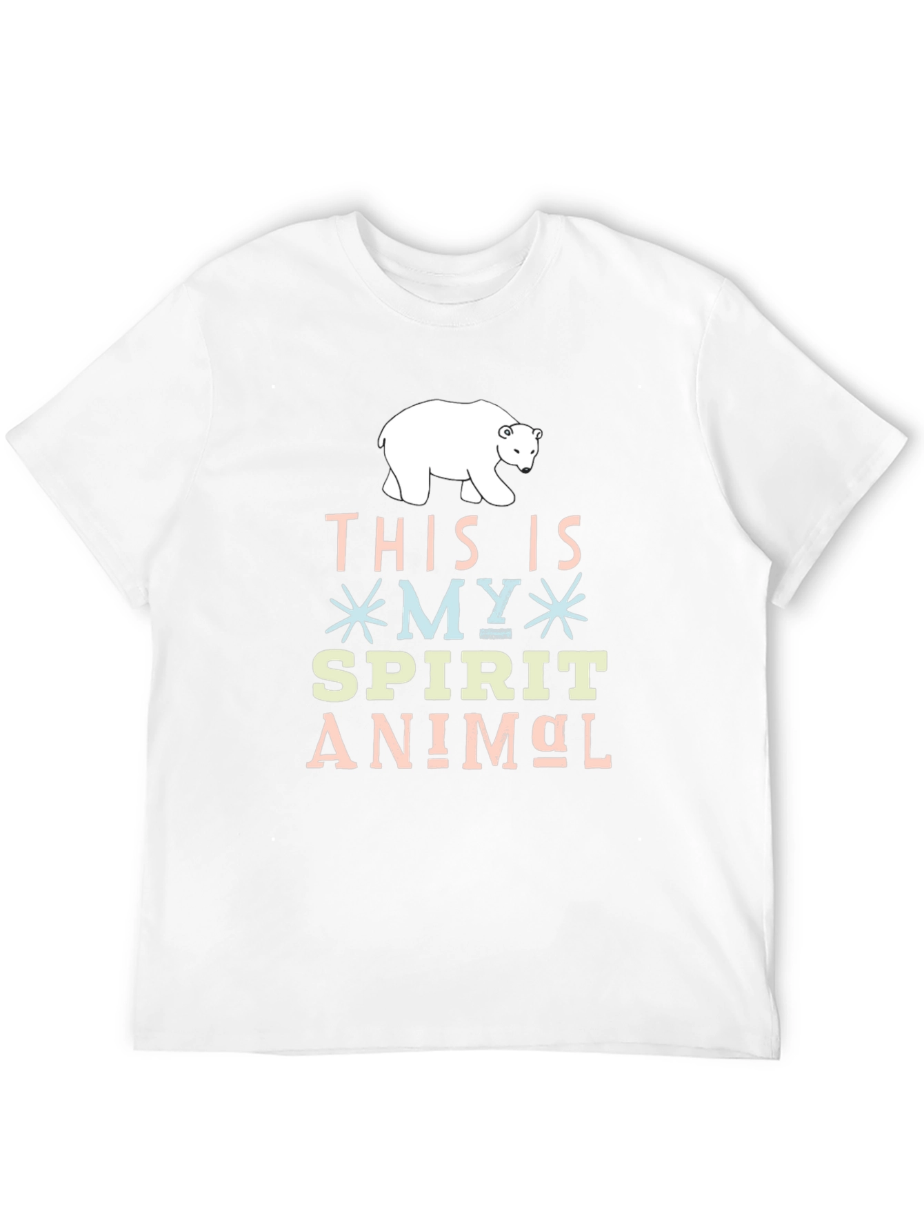 Spirit Animal Bear Graphic T-Shirt