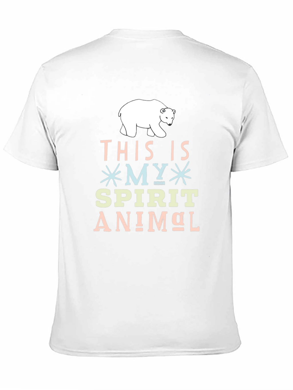 Spirit Animal Bear Graphic T-Shirt