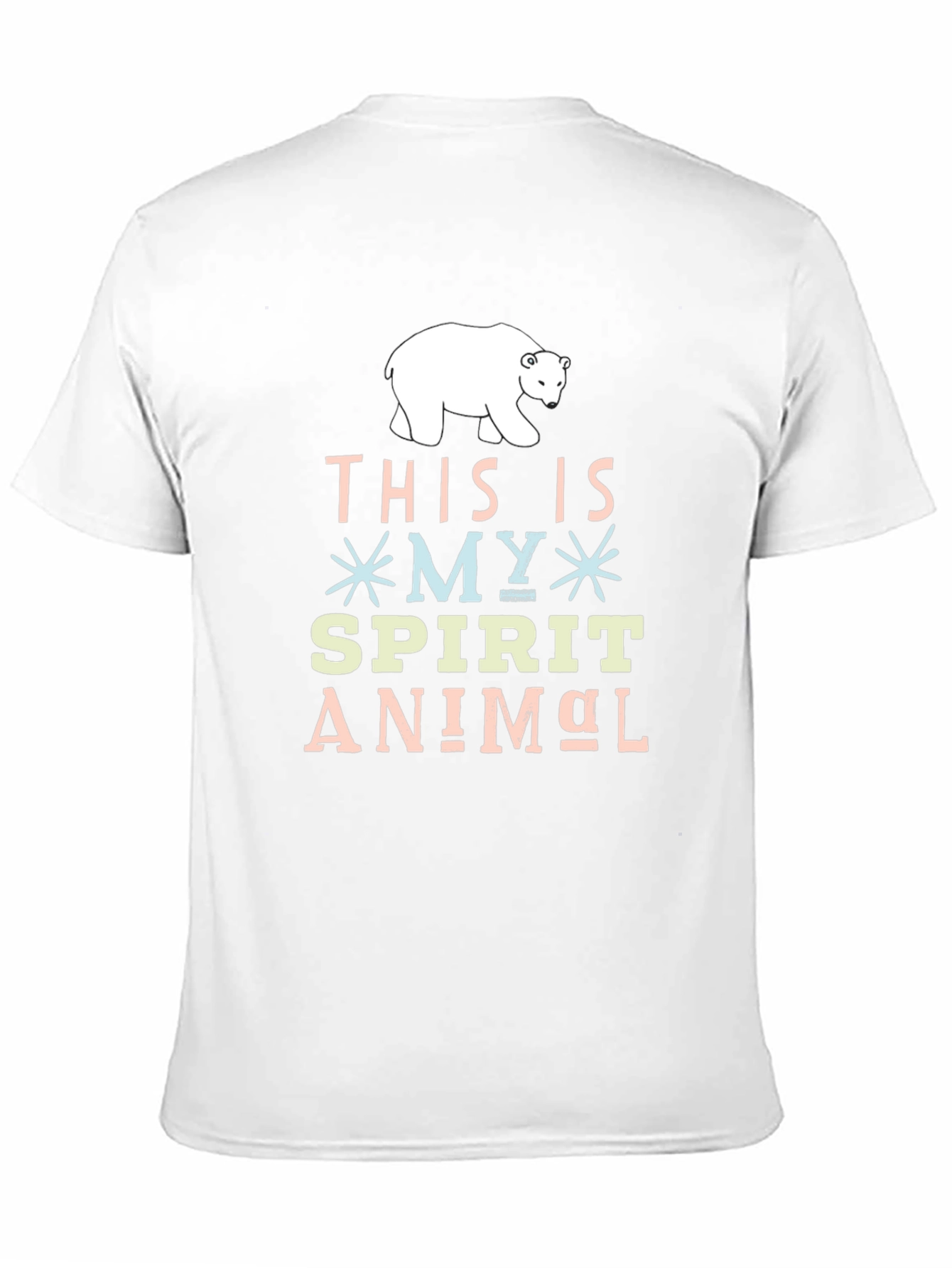 Spirit Animal Bear Graphic T-Shirt