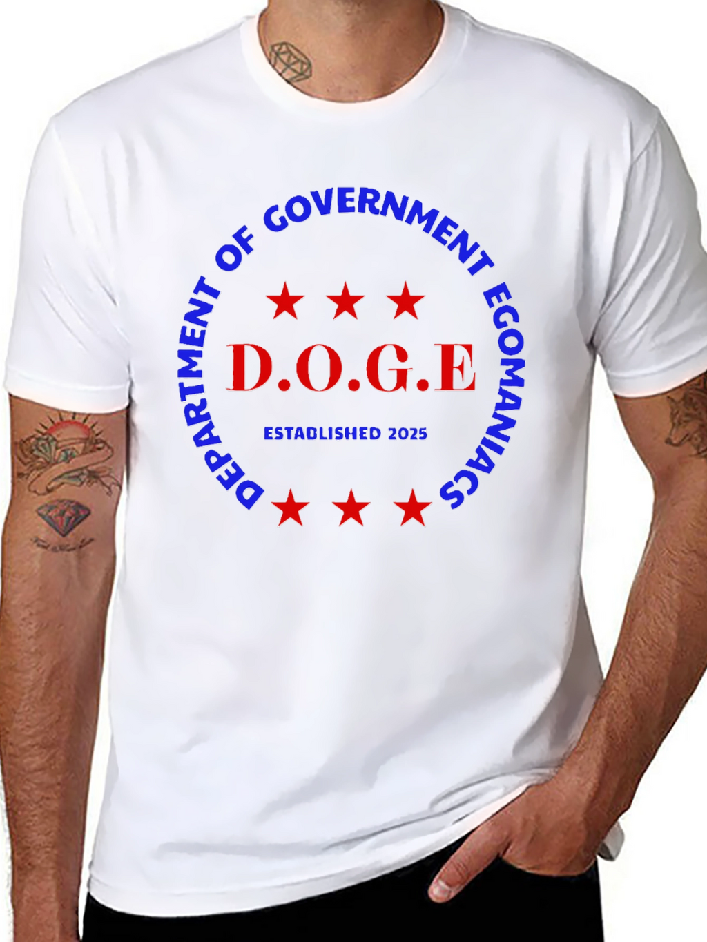 D.O.G.E Department T-Shirt - Econmaniacs 2025