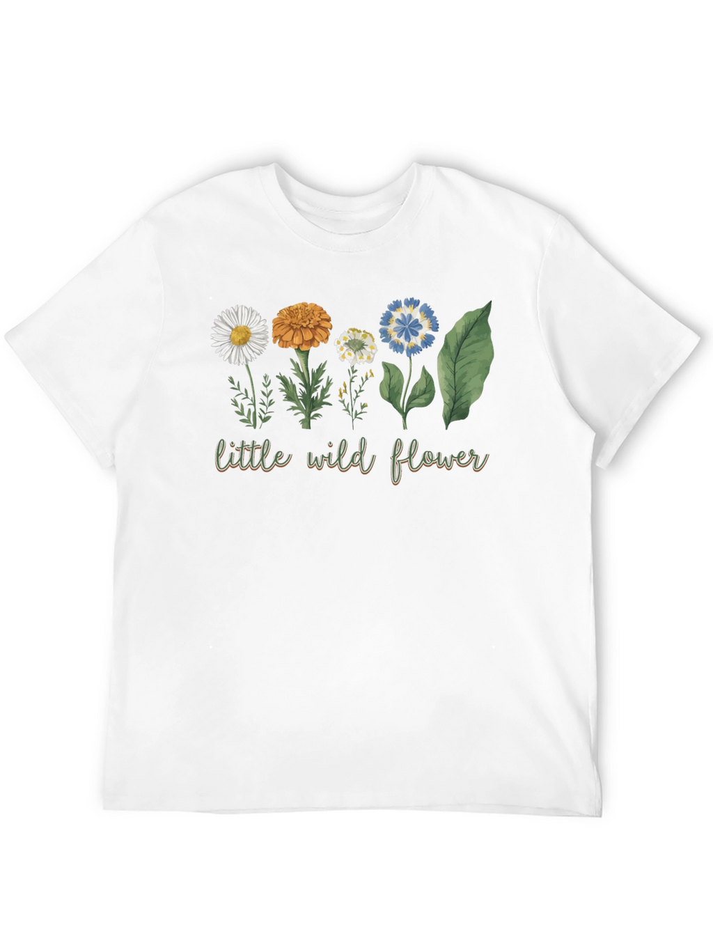 Little Wildflower Graphic T-Shirt