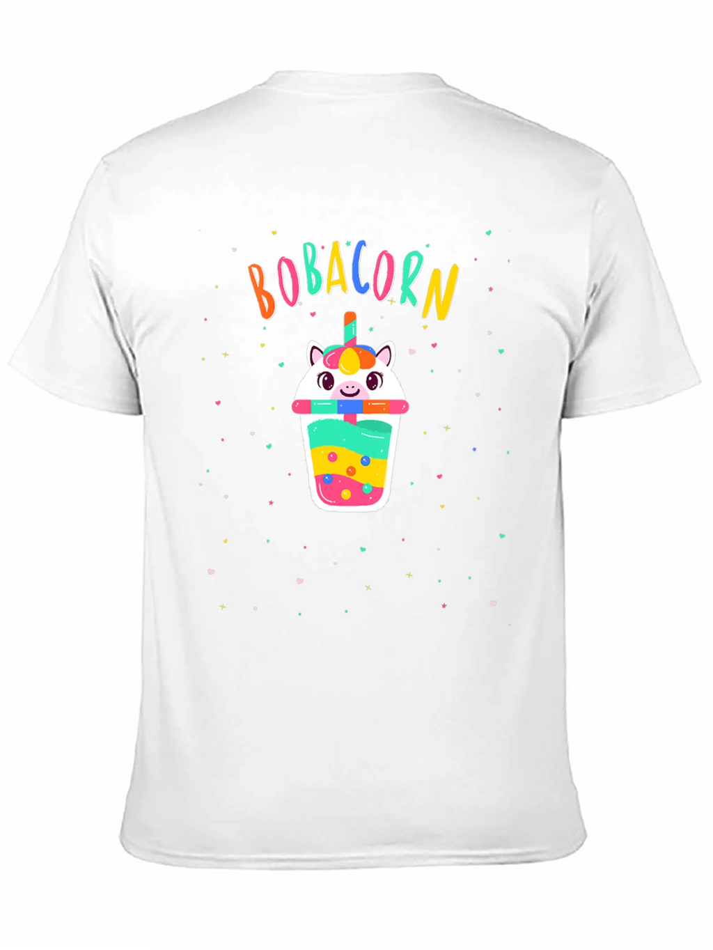 Bobacorn Black T-Shirt