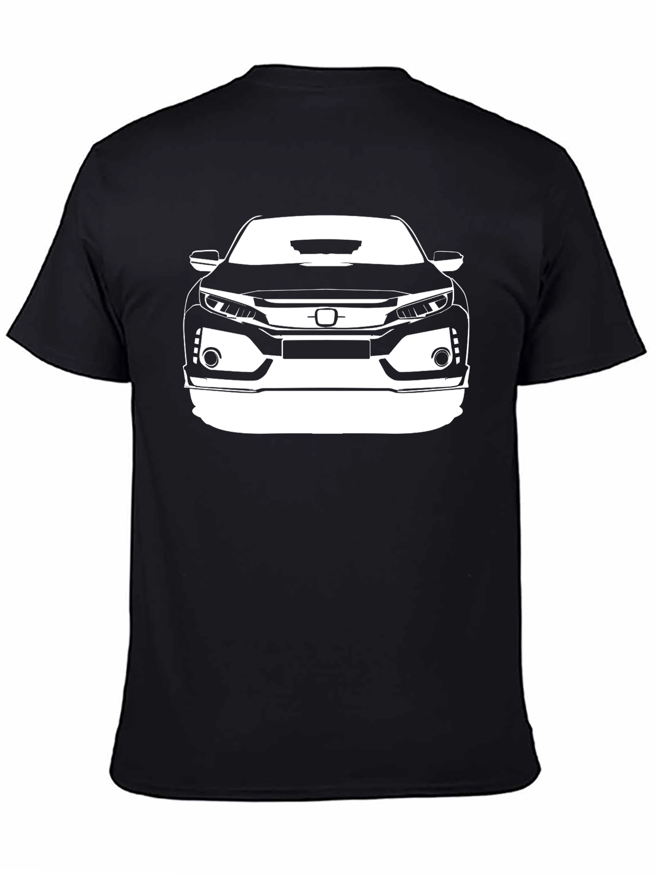 Black Car Graphic T-Shirt - Automotive Enthusiast Tee