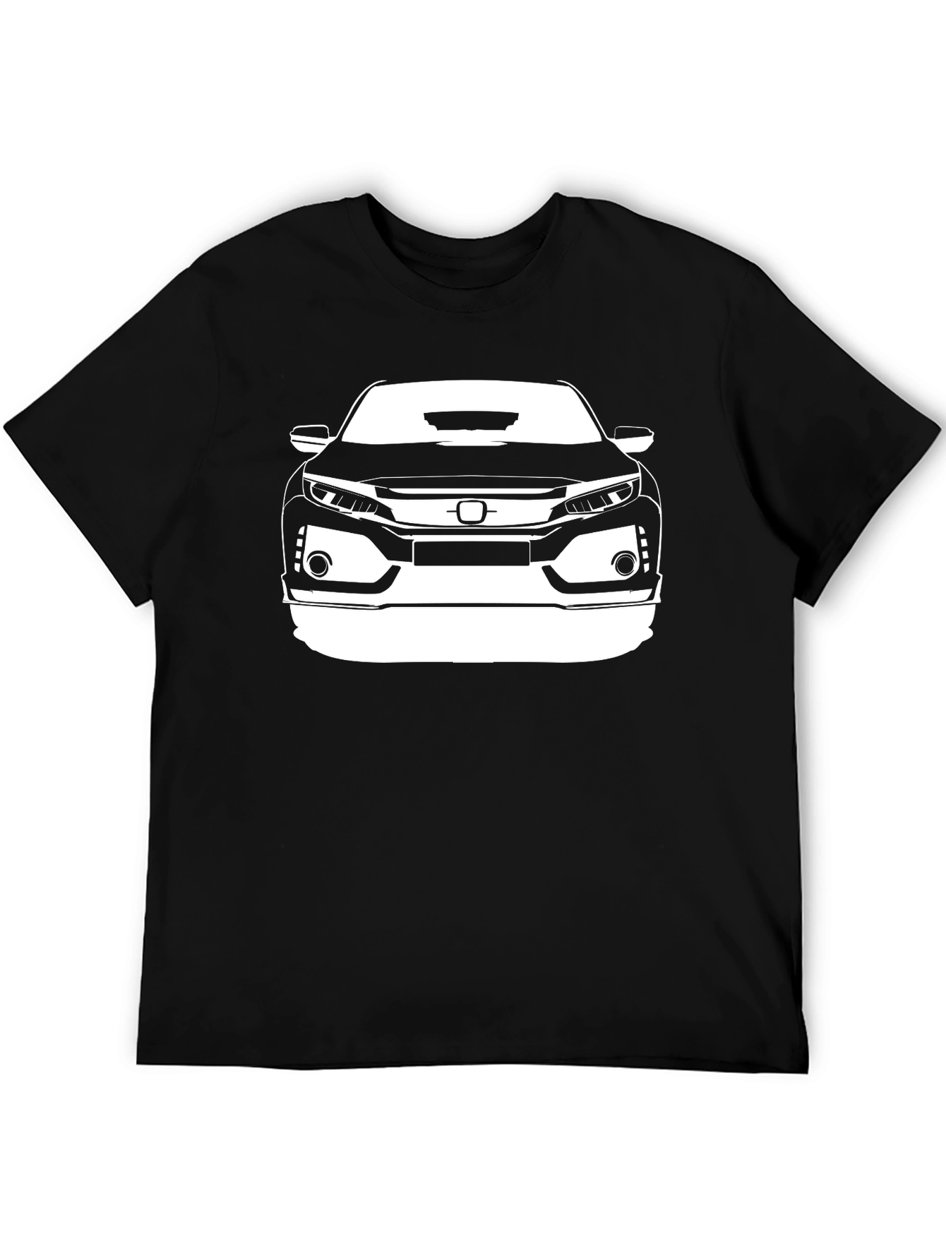 Black Car Graphic T-Shirt - Automotive Enthusiast Tee