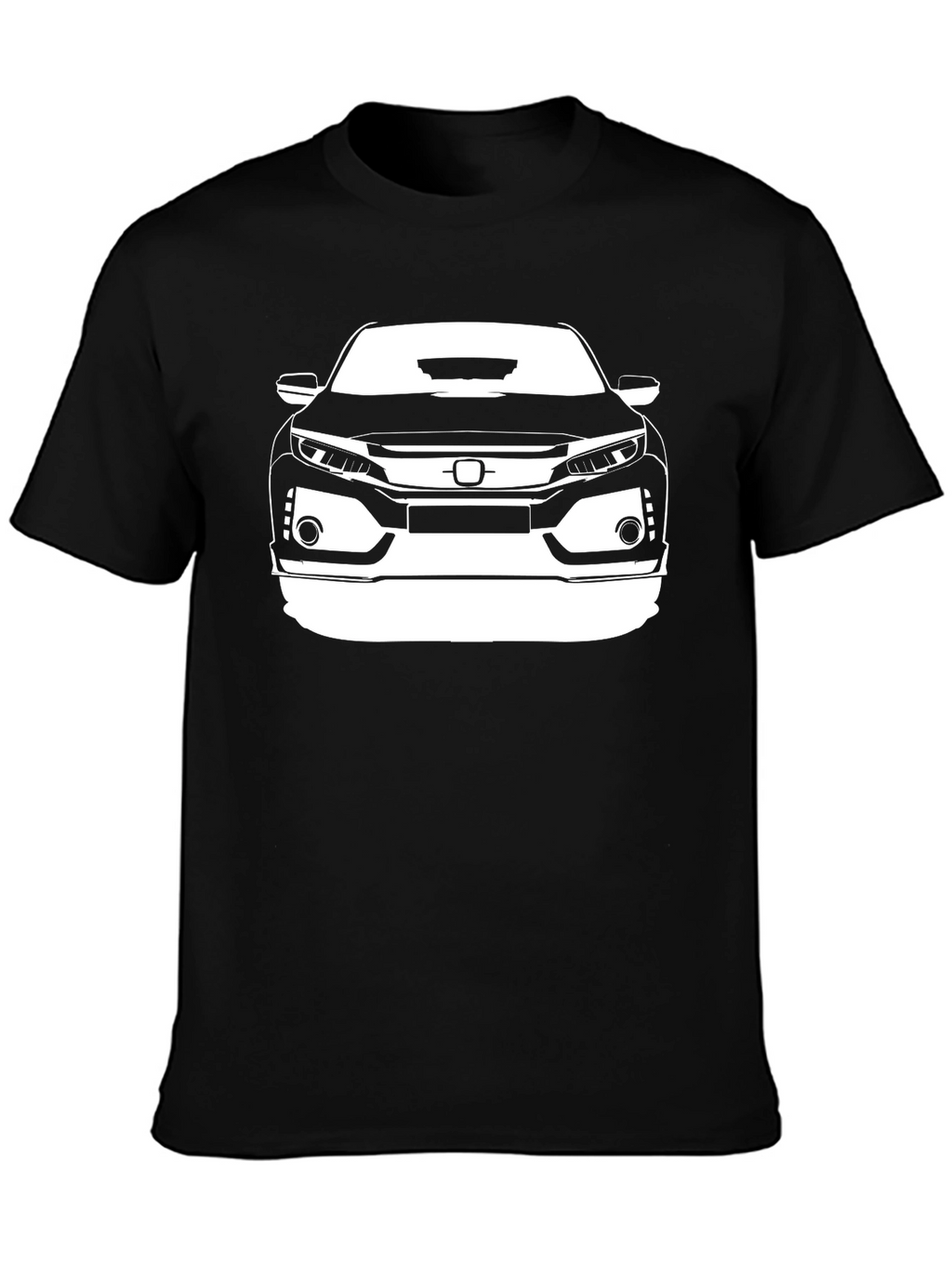 Black Car Graphic T-Shirt - Automotive Enthusiast Tee