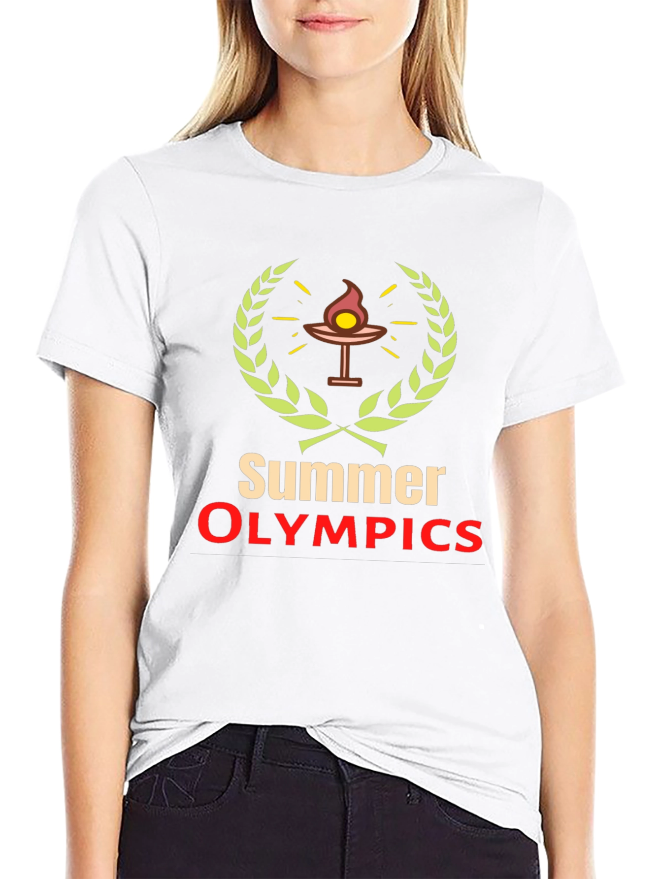 Summer Olympics T-Shirt - Black
