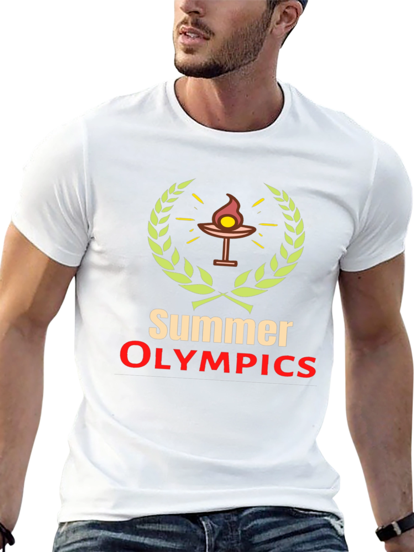Summer Olympics T-Shirt - Black