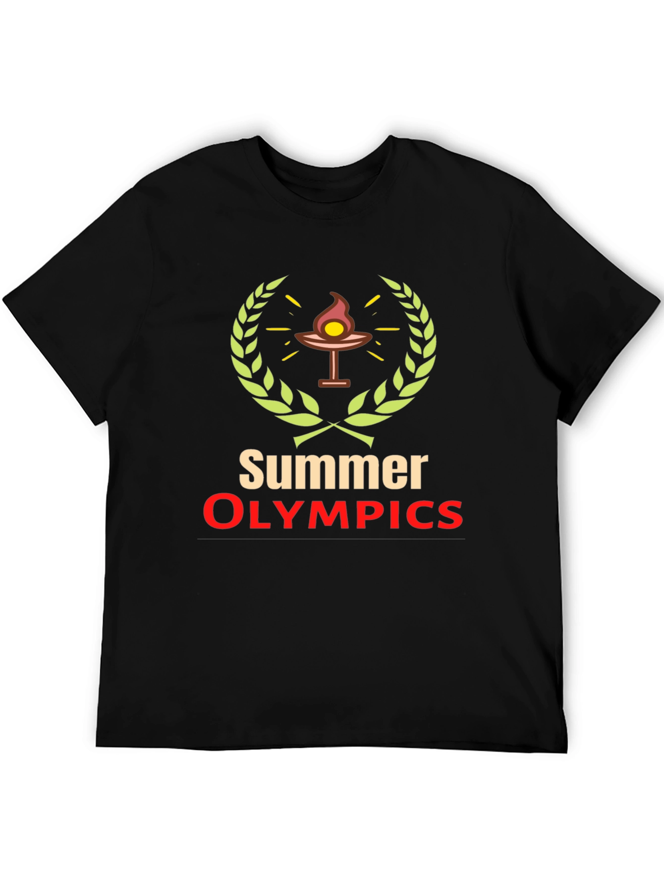 Summer Olympics T-Shirt - Black