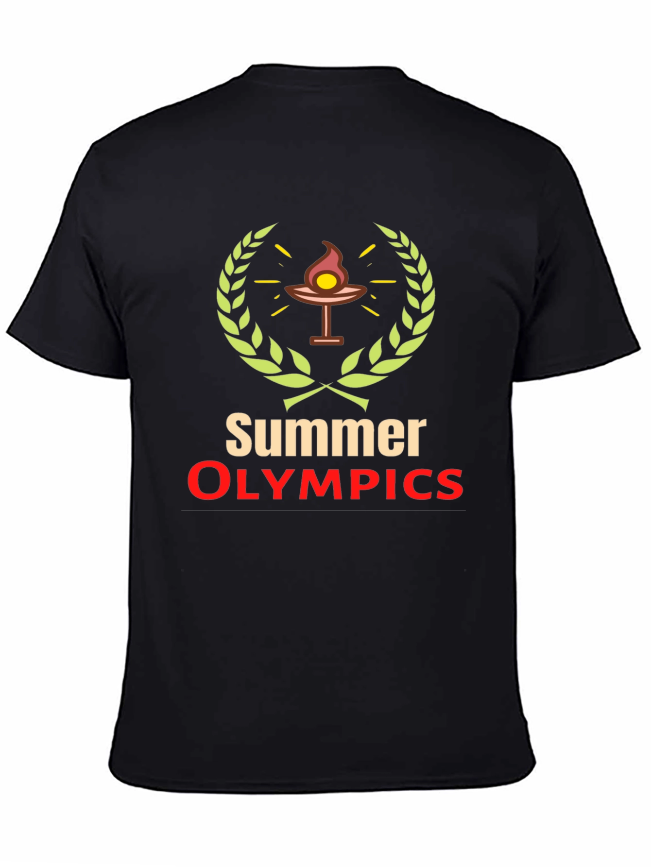 Summer Olympics T-Shirt - Black