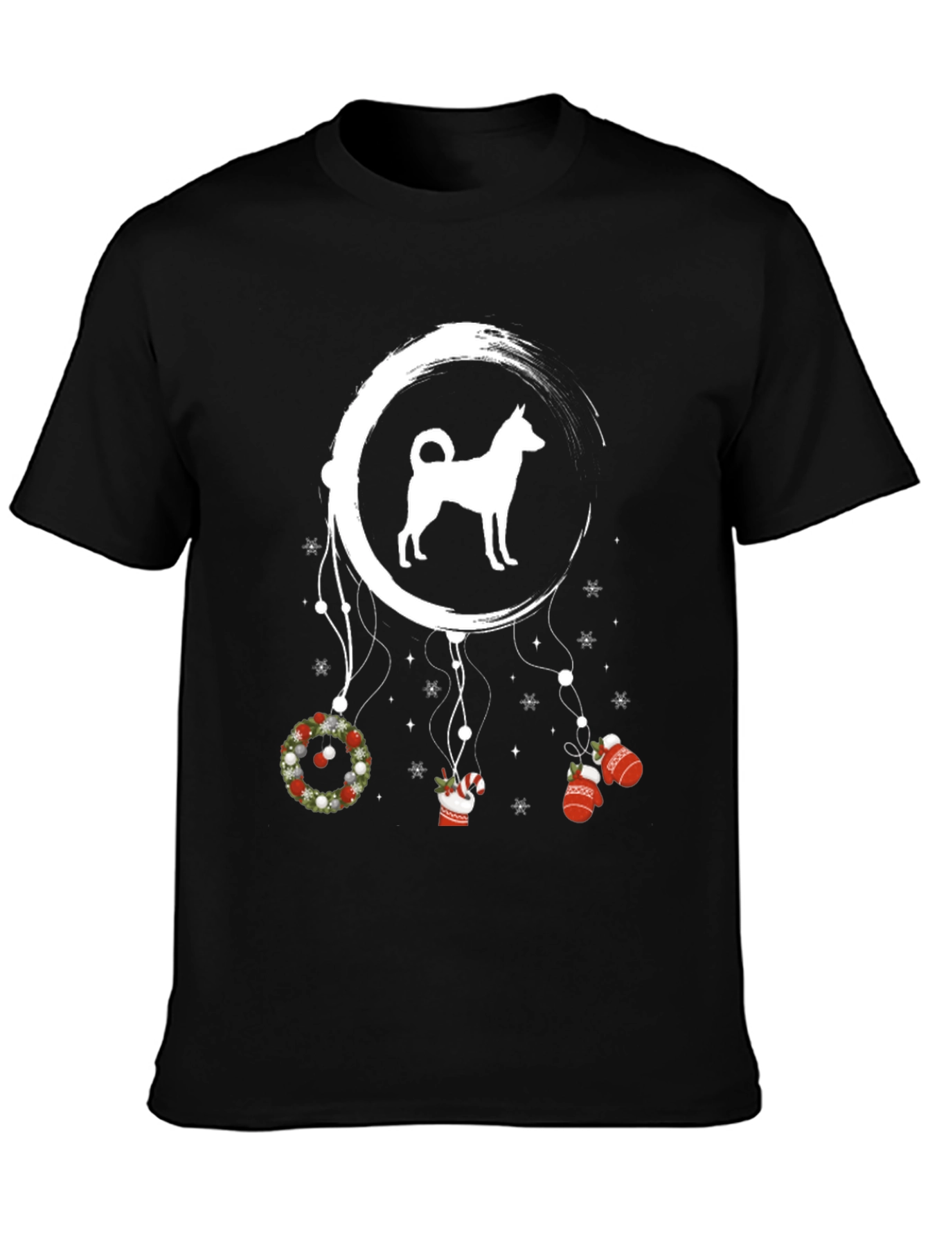 Festive Dog Dreamcatcher T-Shirt