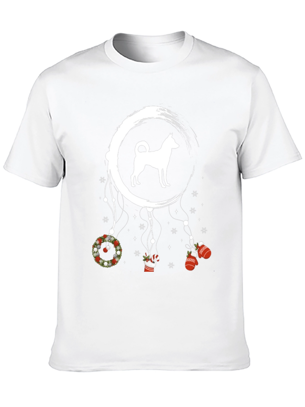 Festive Dog Dreamcatcher T-Shirt