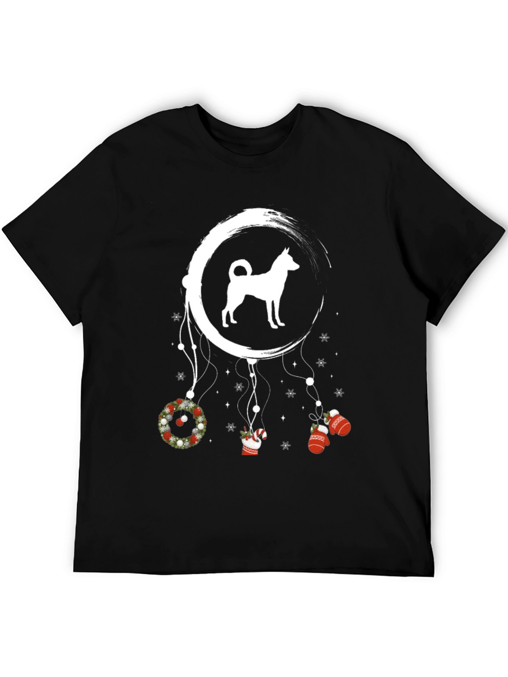 Festive Dog Dreamcatcher T-Shirt