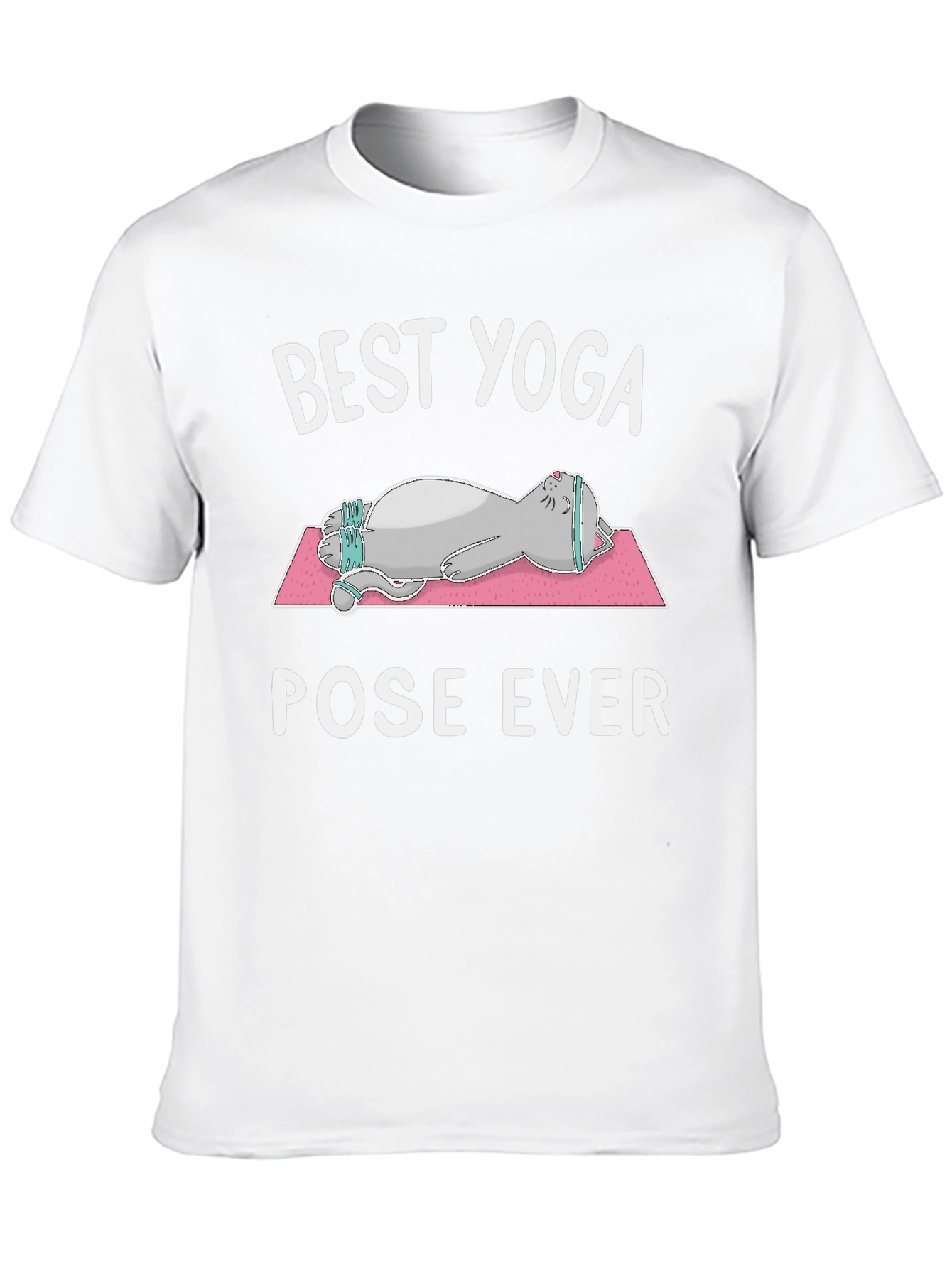 Best Yoga Pose Ever Cat T-Shirt