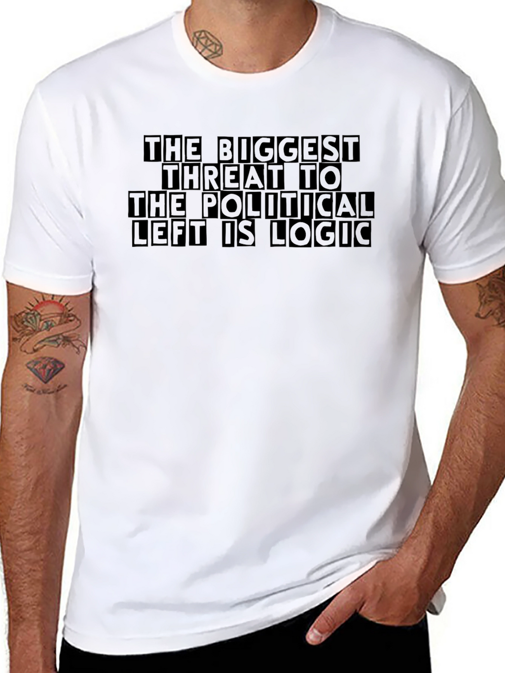 The Biggest Threat T-Shirt - Political Humor Tee
