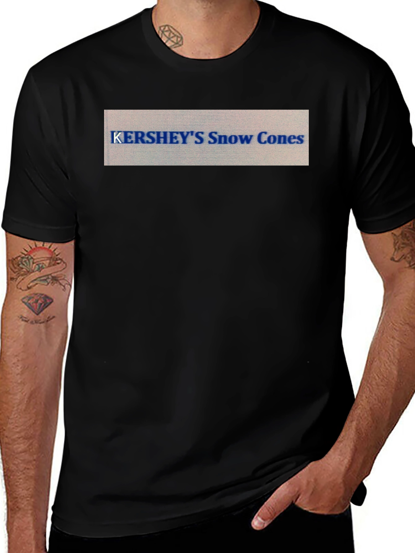 HERSHEYS Snow Cones T-Shirt - Black