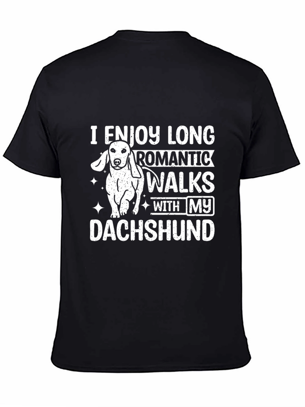 Dachshund Romantic Walks T-Shirt