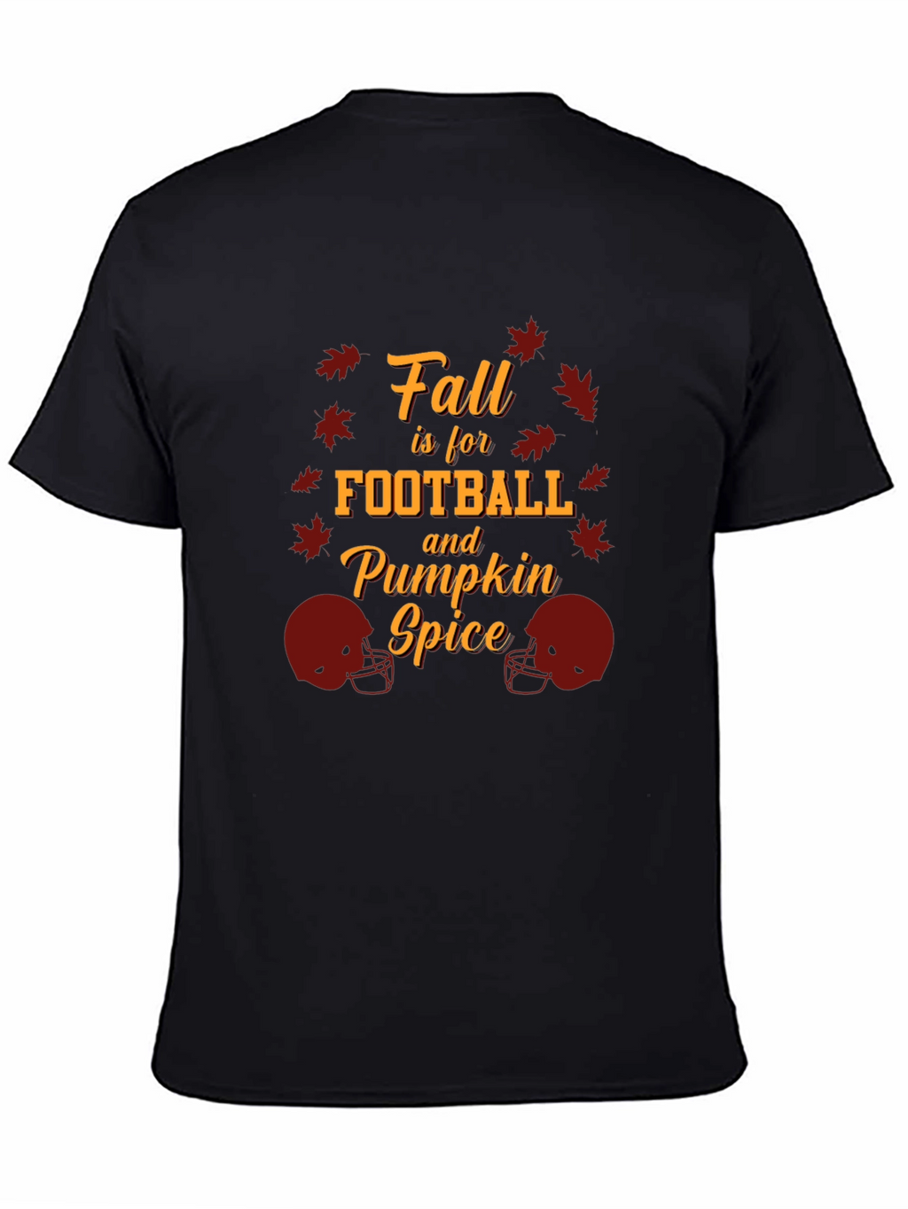 Fall Football & Pumpkin Spice Graphic Tee