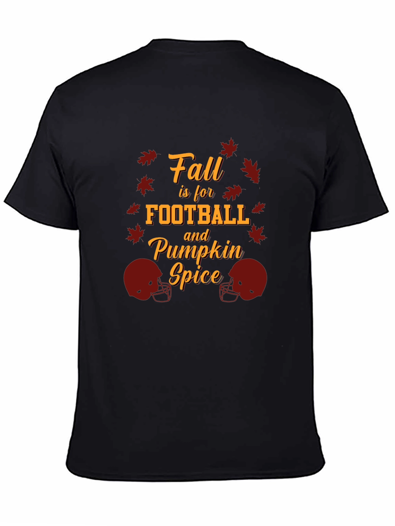 Fall Football & Pumpkin Spice Graphic Tee