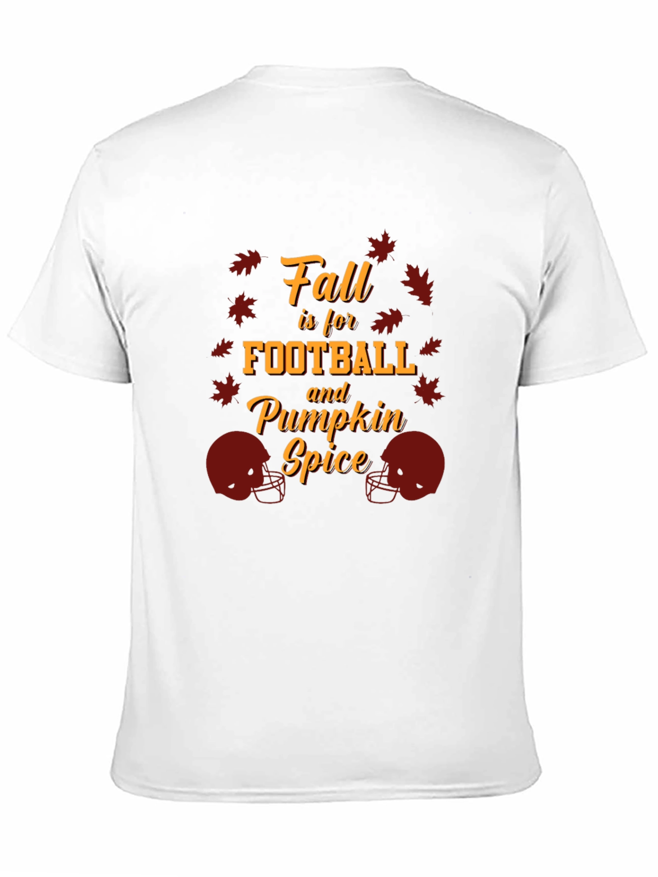 Fall Football & Pumpkin Spice Graphic Tee
